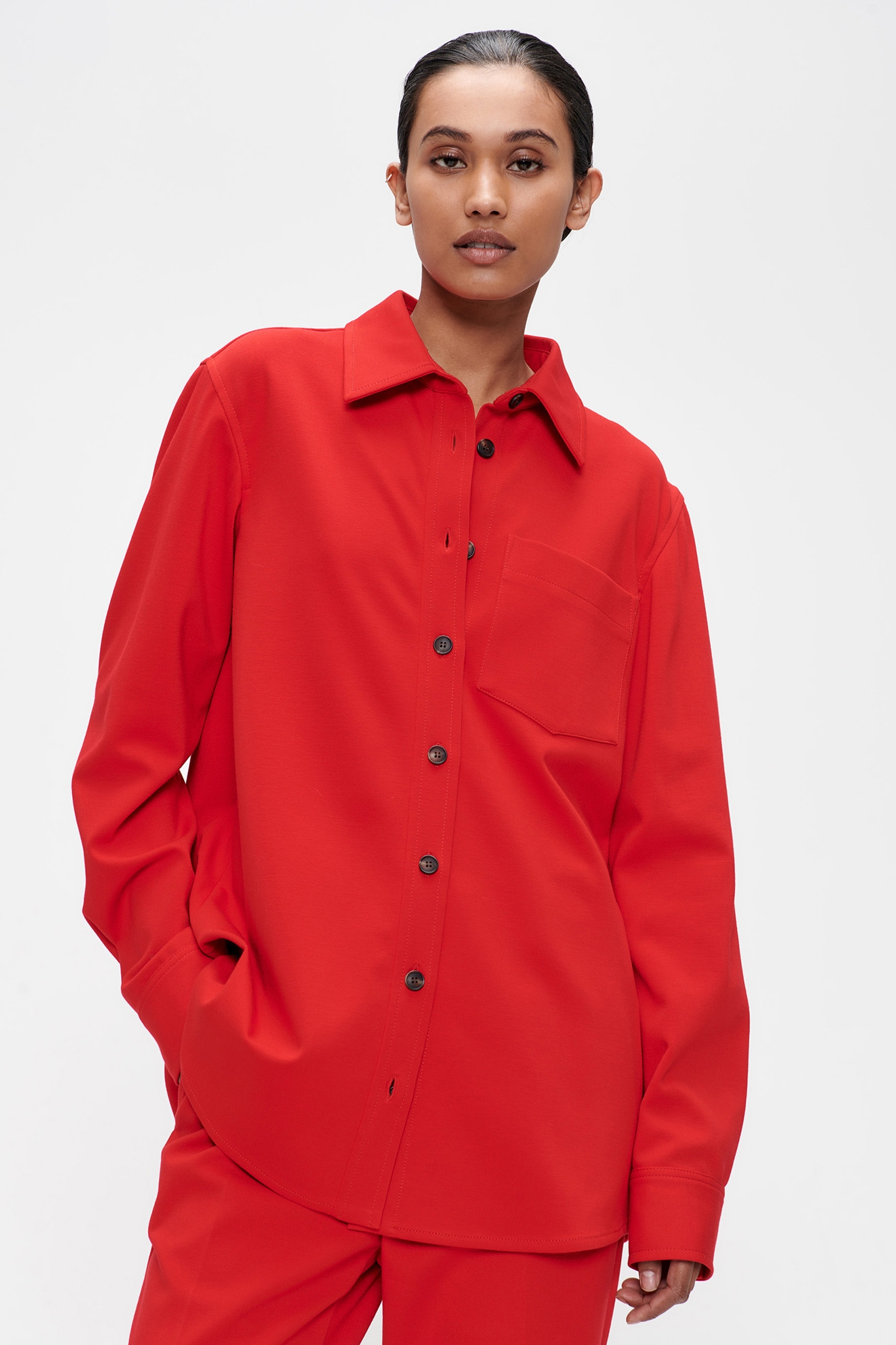 BRIGHTON BLOUSE RADICAL RED 1