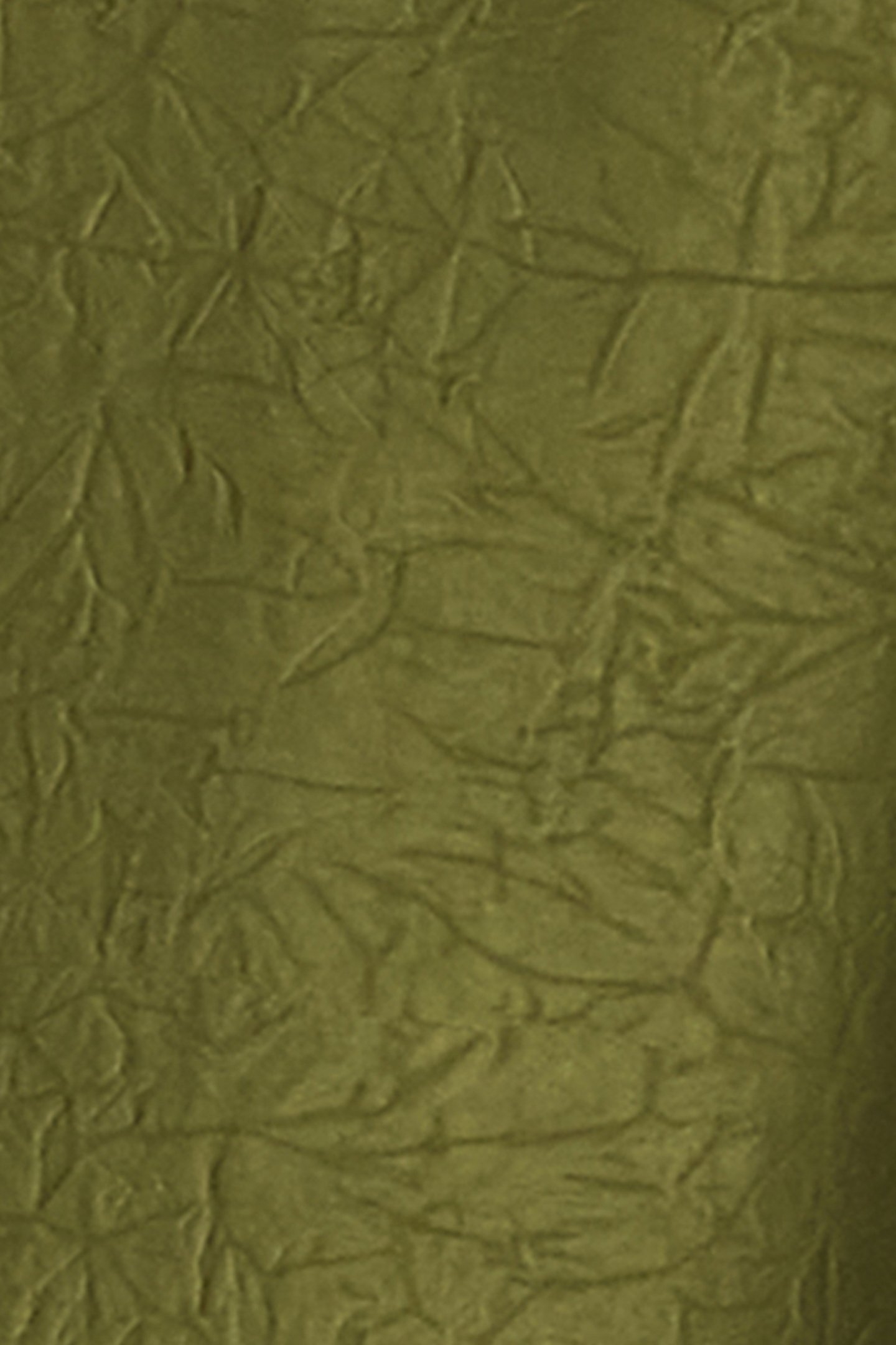 NIYRA CREASED V-NECK TOP FERN GREEN 4