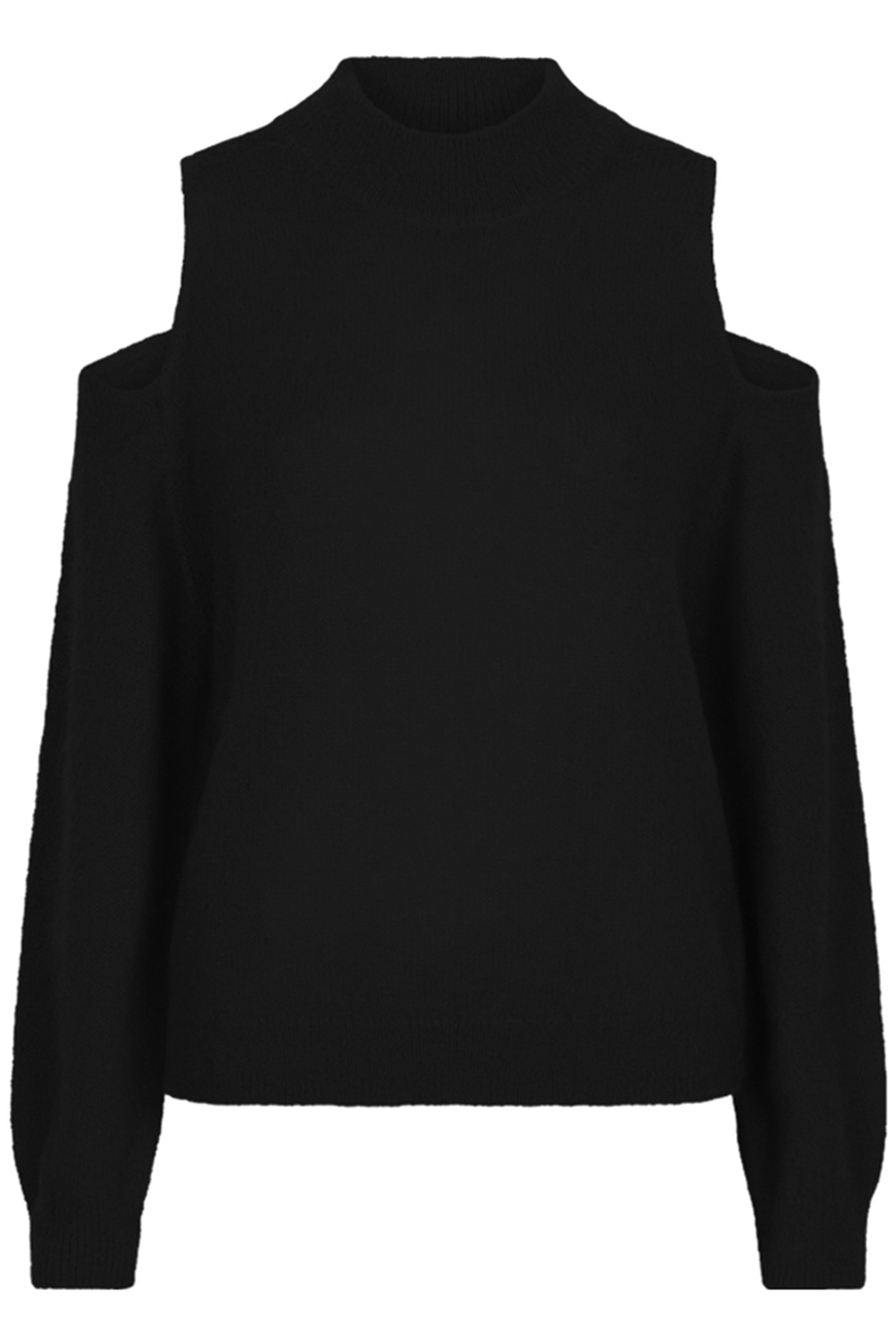 AVIEL OPEN SHOULDER SWEATER RAVEN 3