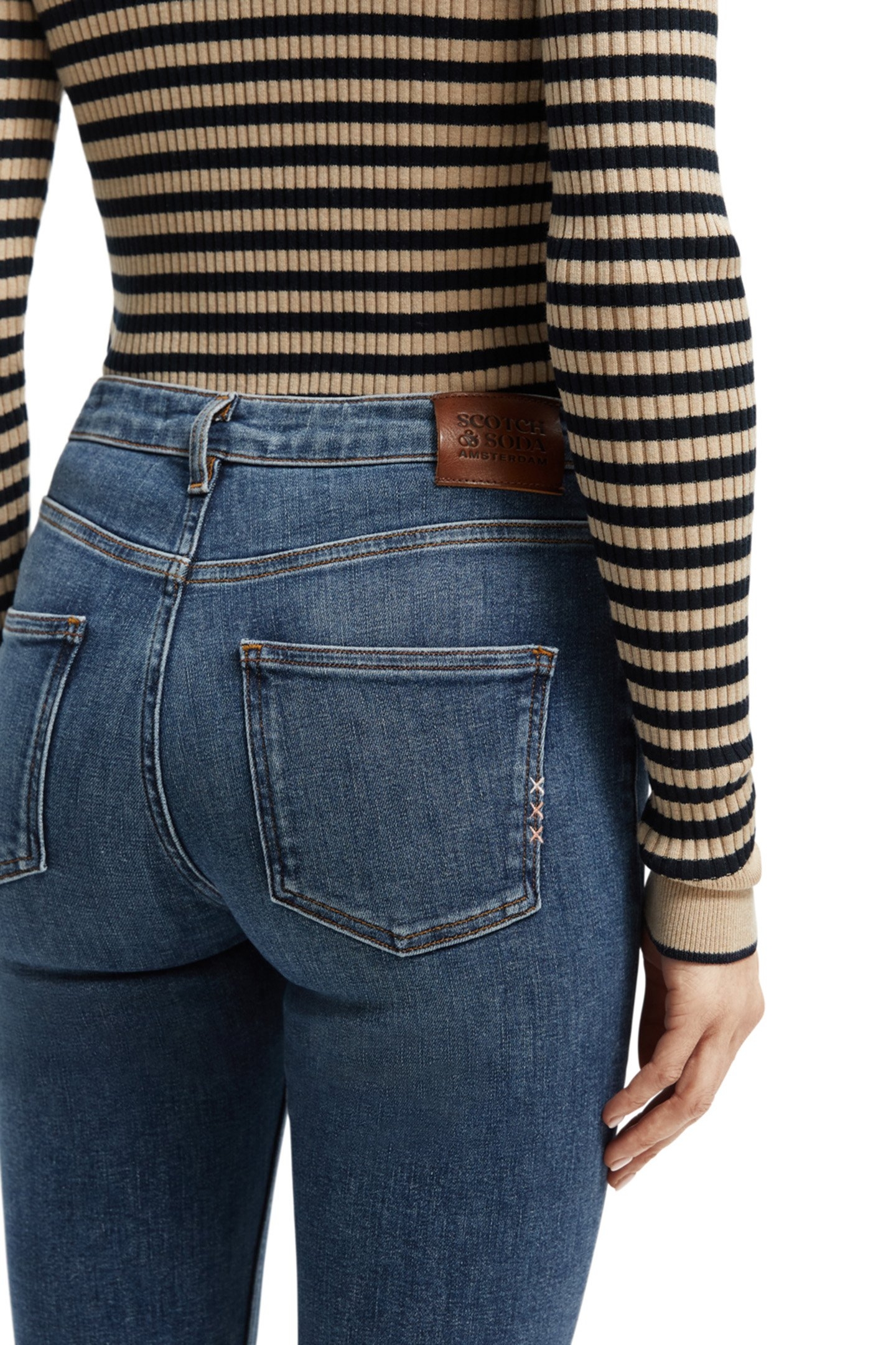 ESSENTIALS  HAUT SKINNY JEANS — FRESH DRAFT 7