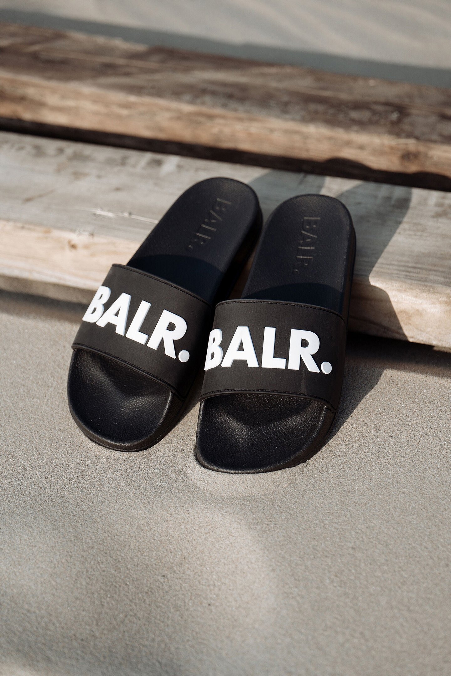 BALR. SLIDER BLACK/WHITE 4