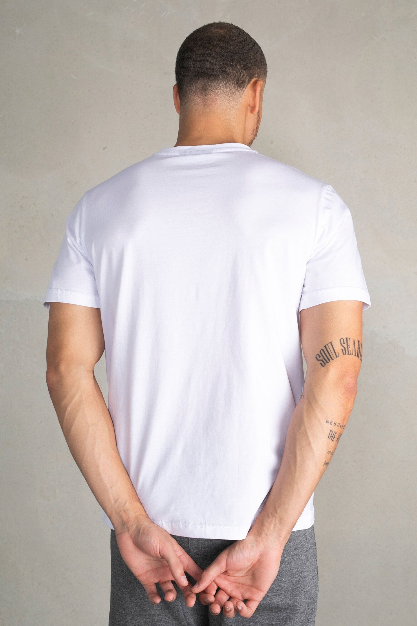 BALR. CLASSIC METAL CLIP STRAIGHT FIT T-SHIRT BRIGHT WHITE 2