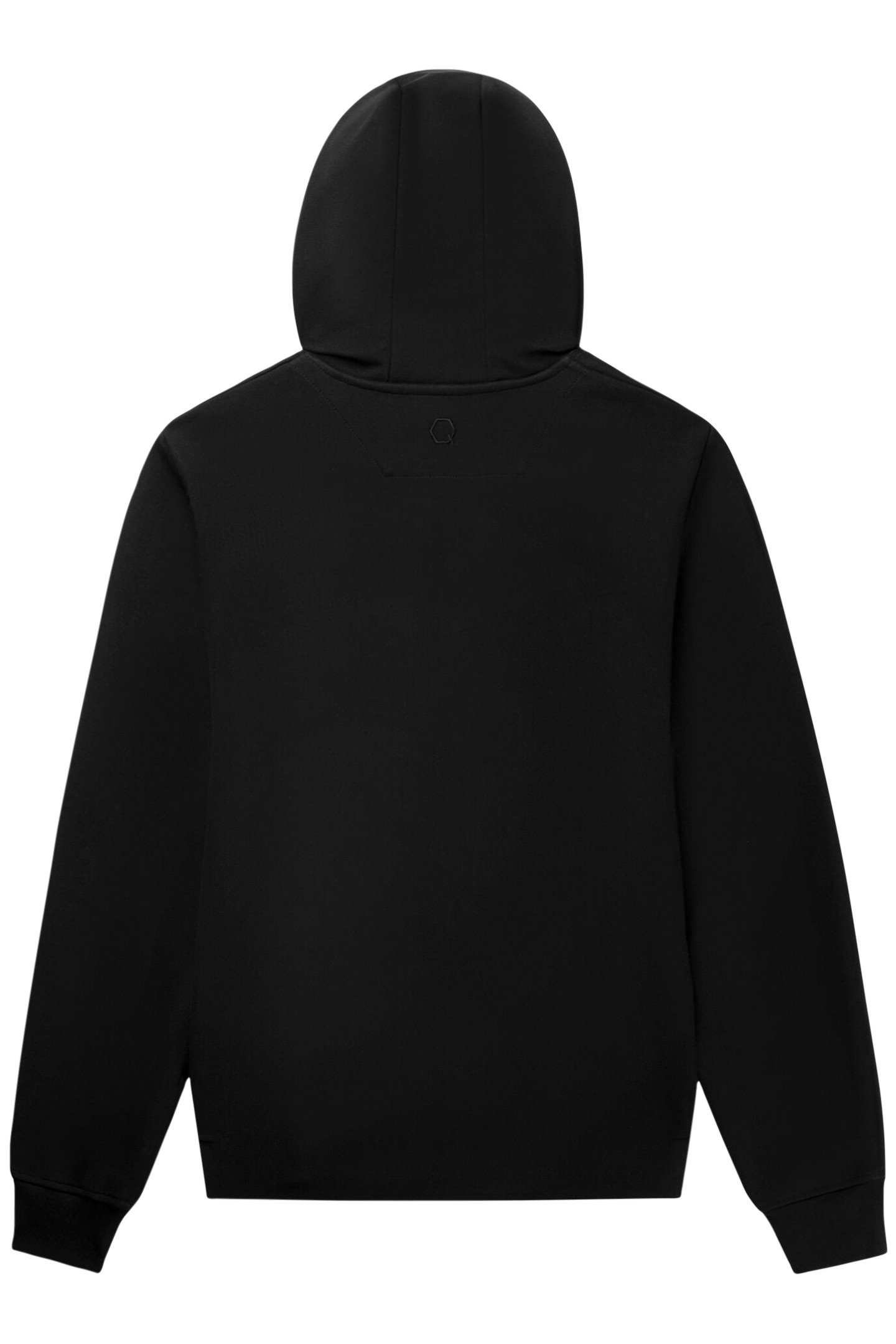 Q-SERIES REGULAR FIT ZIP THROUGH HOODIE JET BLACK 4