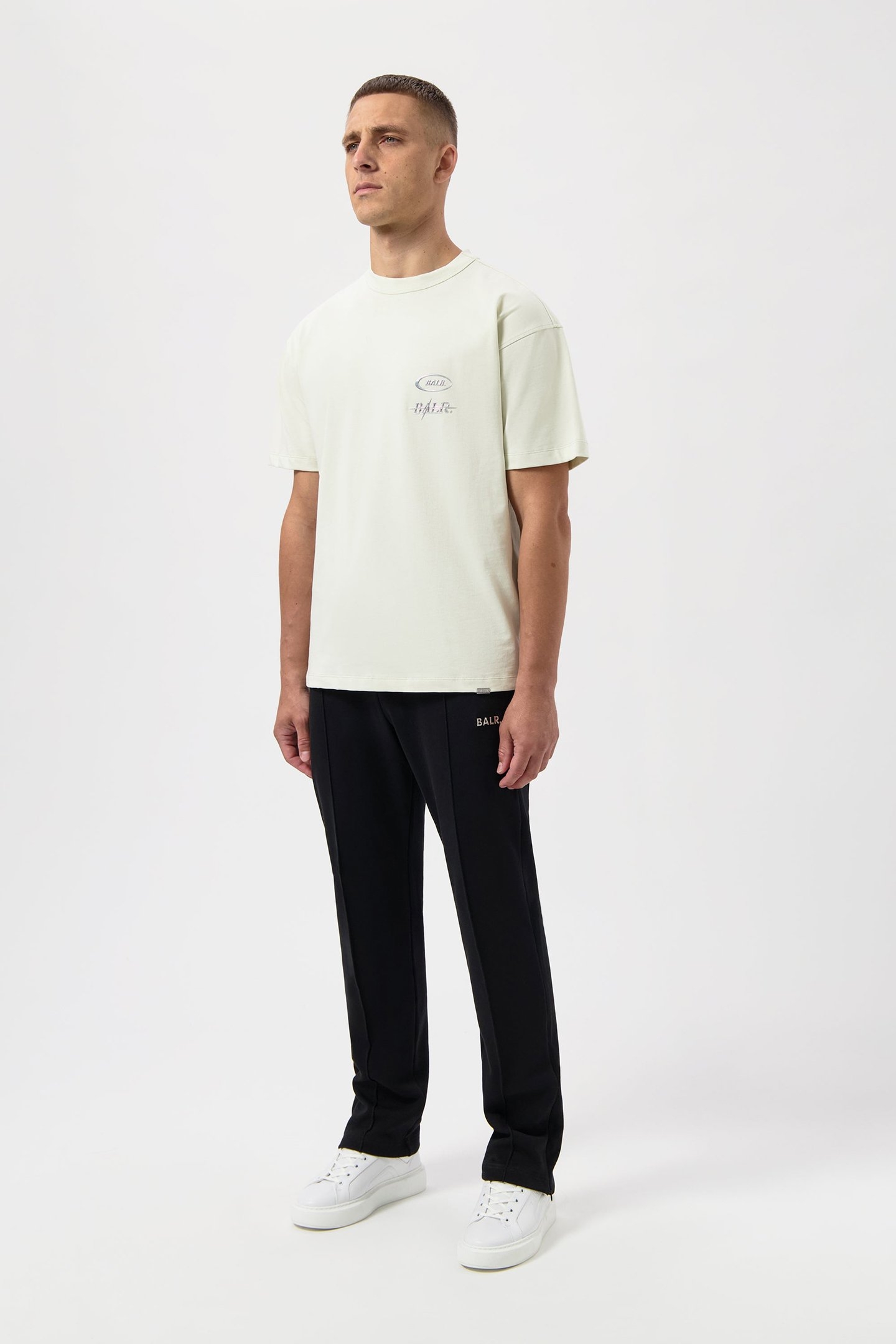 METALLIC BOX T-SHIRT LIGHT BEIGE 6