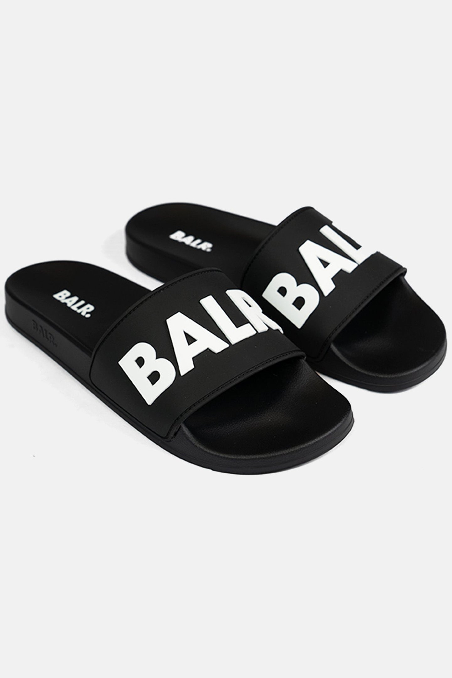 BEACH SLIDE BLACK/WHITE 1