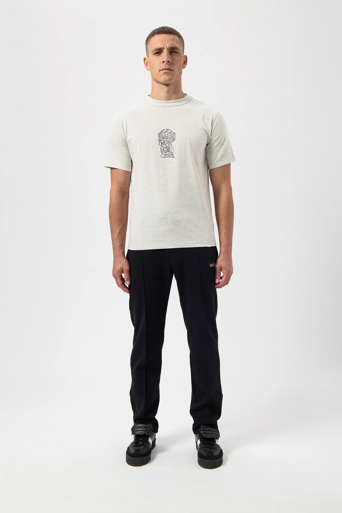 GOTL TITAN T-SHIRT GREY MELANGE 2