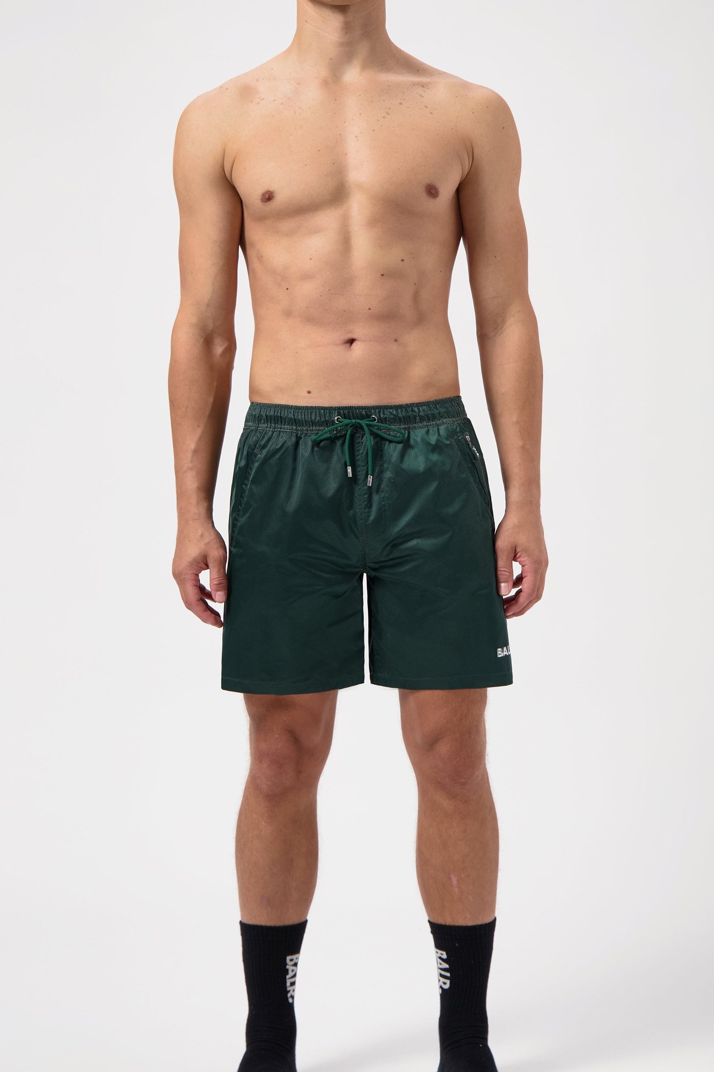 MONOGRAM SWIMSHORTS BOTANICAL GREEN 1