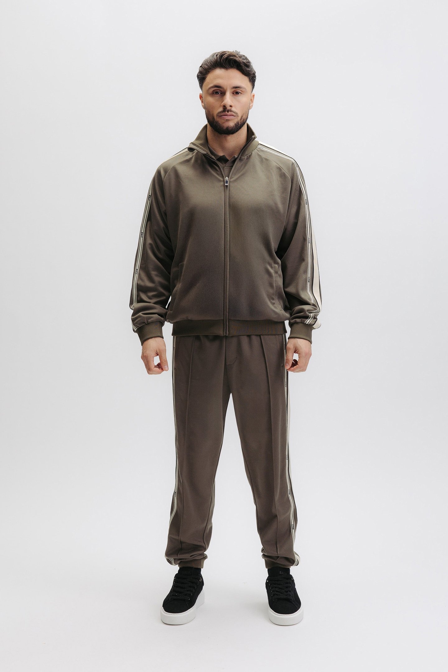 TAPE TRACK JACKET TARMAC GREY 1