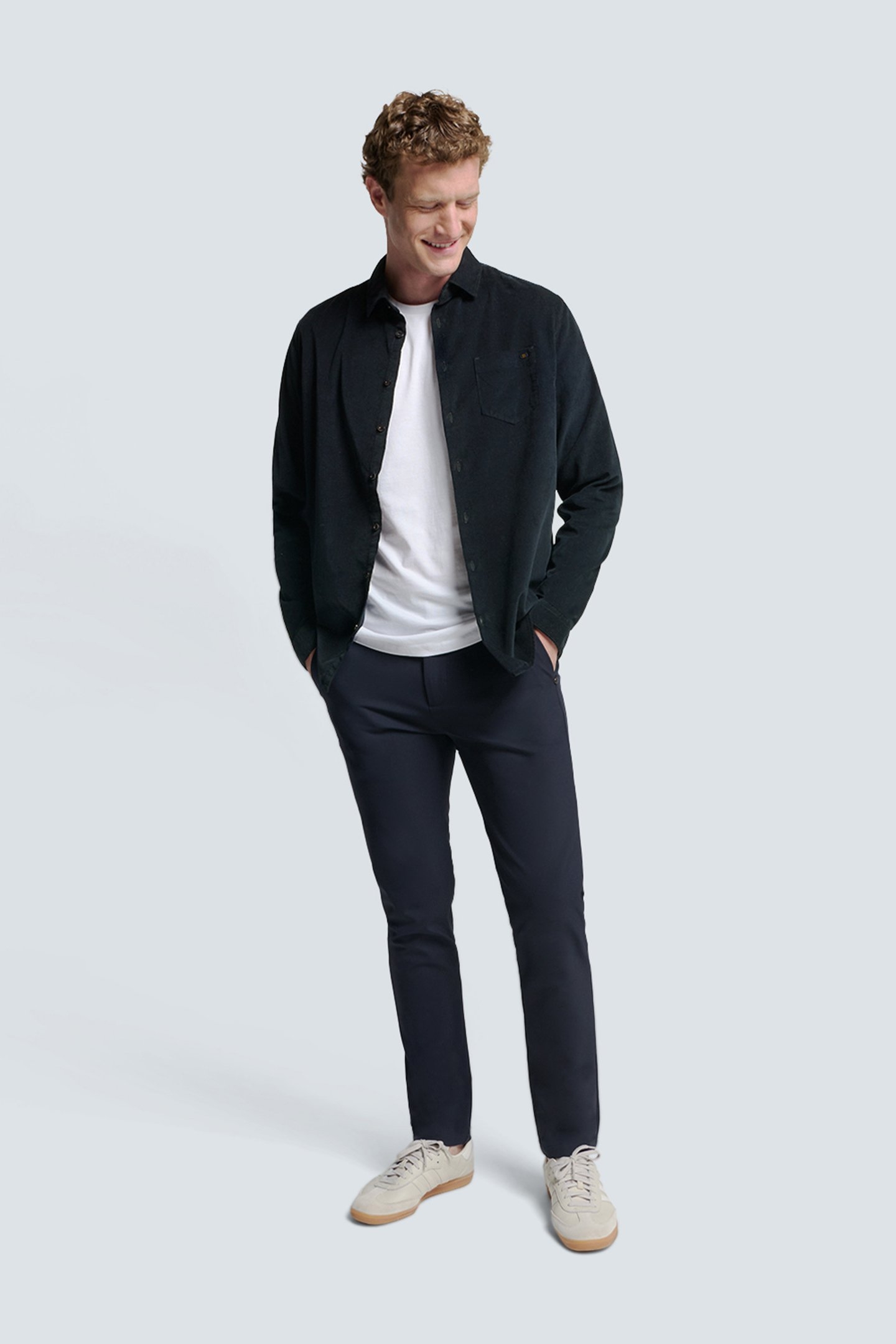 SHIRT CORDUROY SOLID NIGHT 3