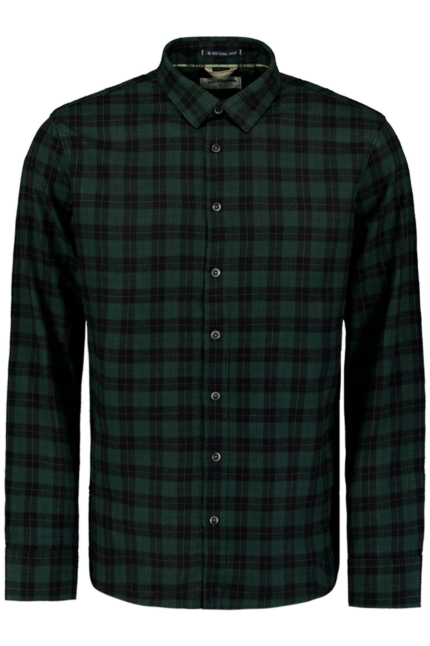 SHIRT CHECK DARK GREEN 4