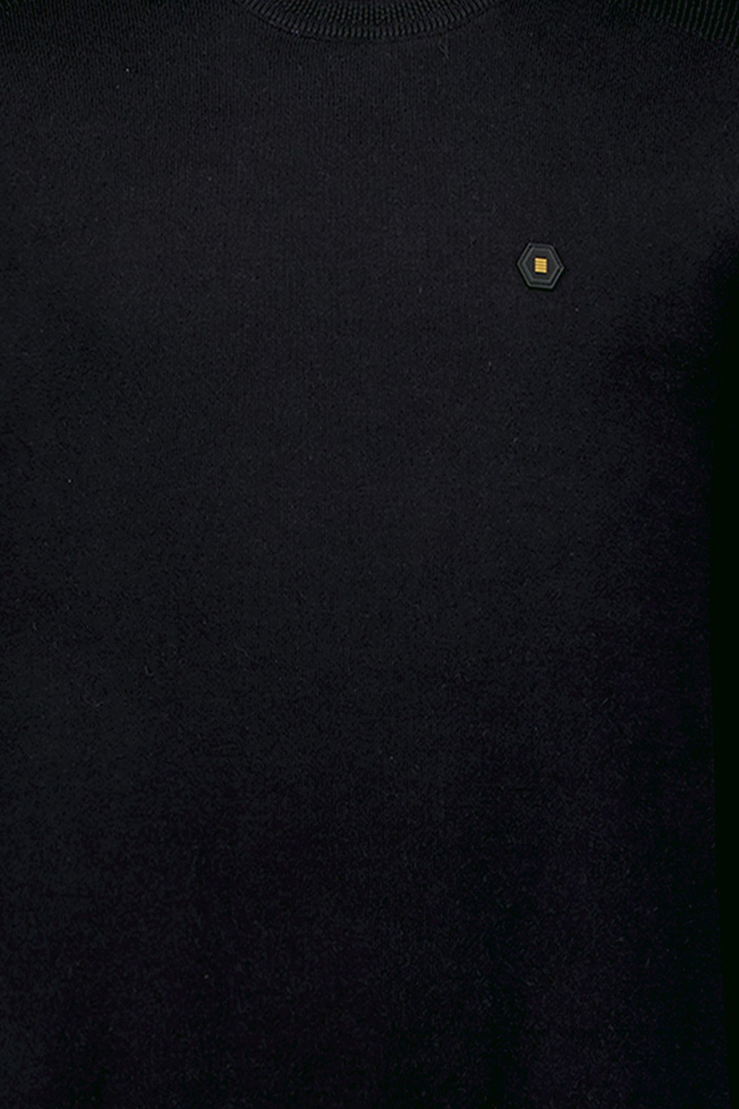 PULLOVER CREWNECK SOLID KNIT BLACK 3