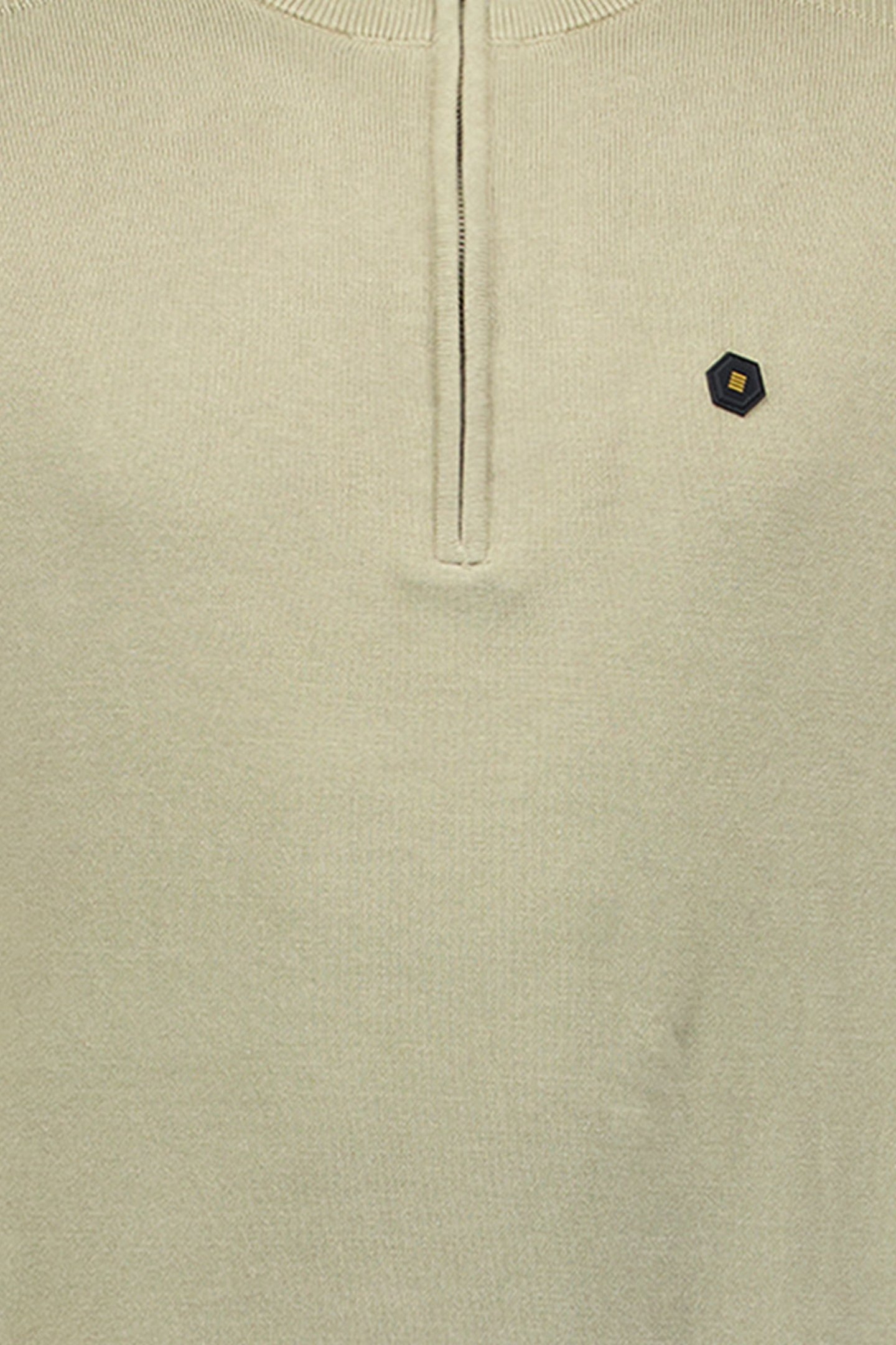 PULLOVER HALF ZIPPER SOLID KNIT SMOKE 3