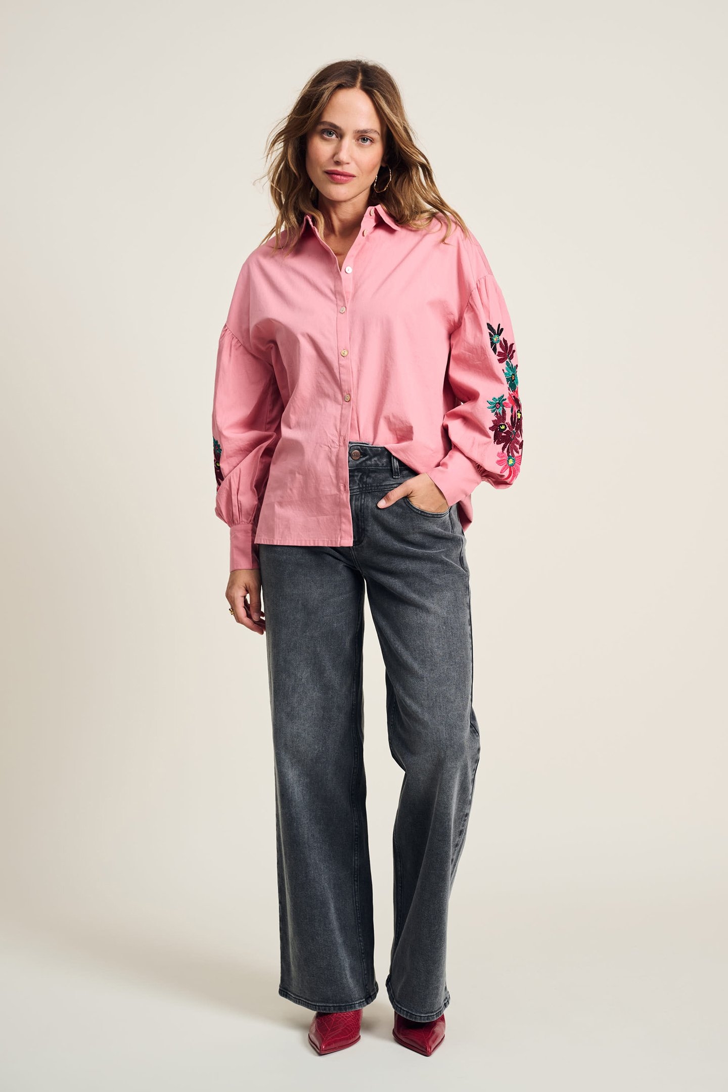 BLOUSE - MAXIME DUSTY PINK 1