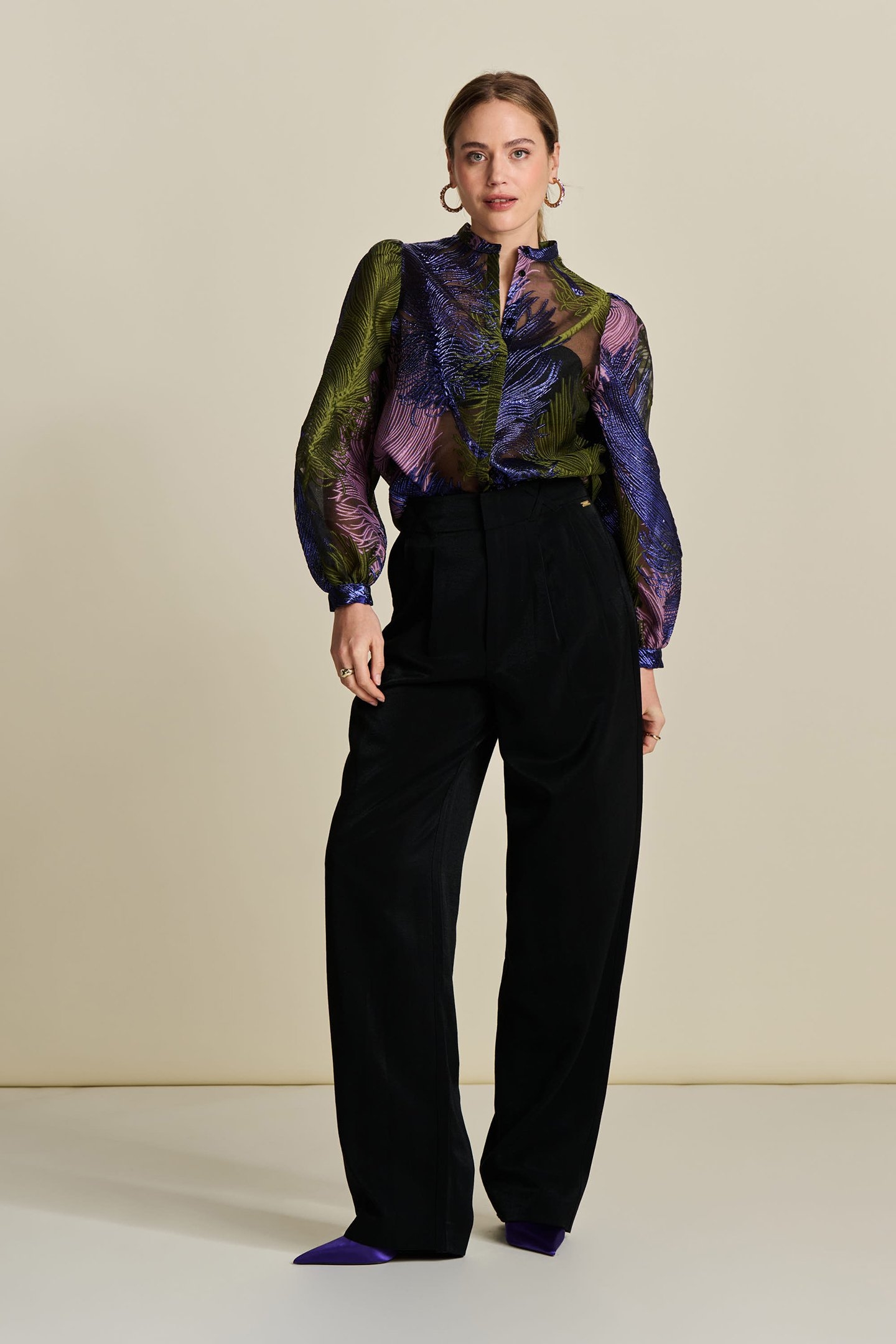 PANTS - SHIMMER BLACK 1