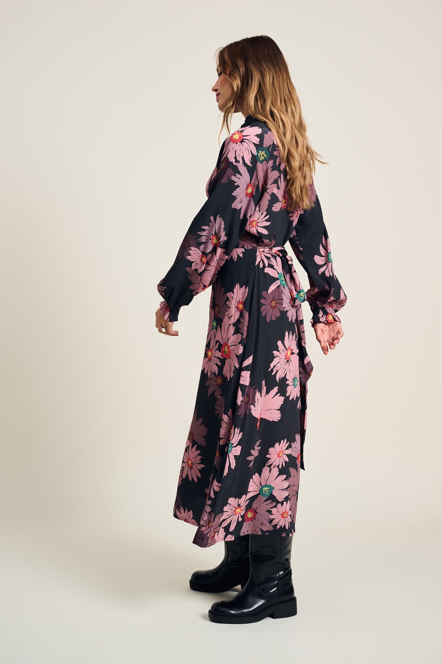 DRESS - BIG BLOOMING PINK 4