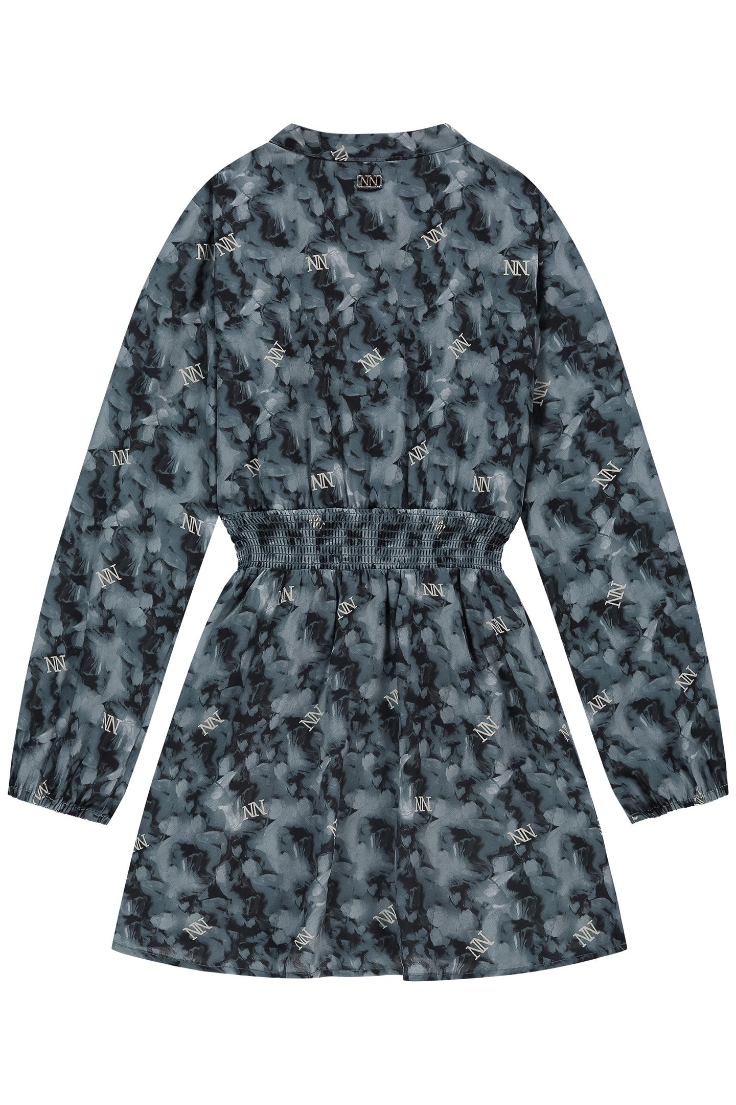 VONNE DRESS DUSTY BLUE 2