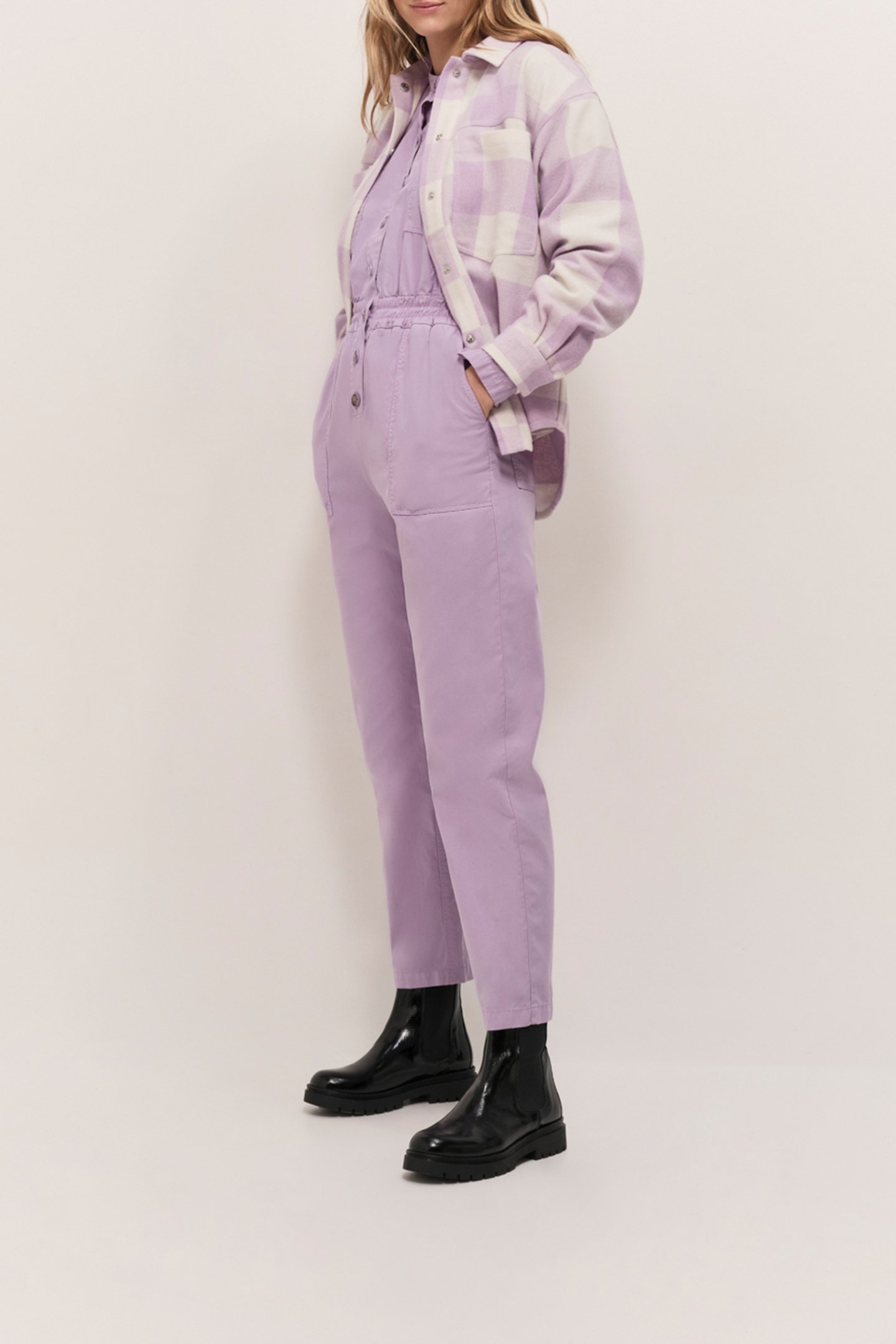 CESAR - GLYCINE FLANNEL SHIRT WITH CHECK PATTERN 6