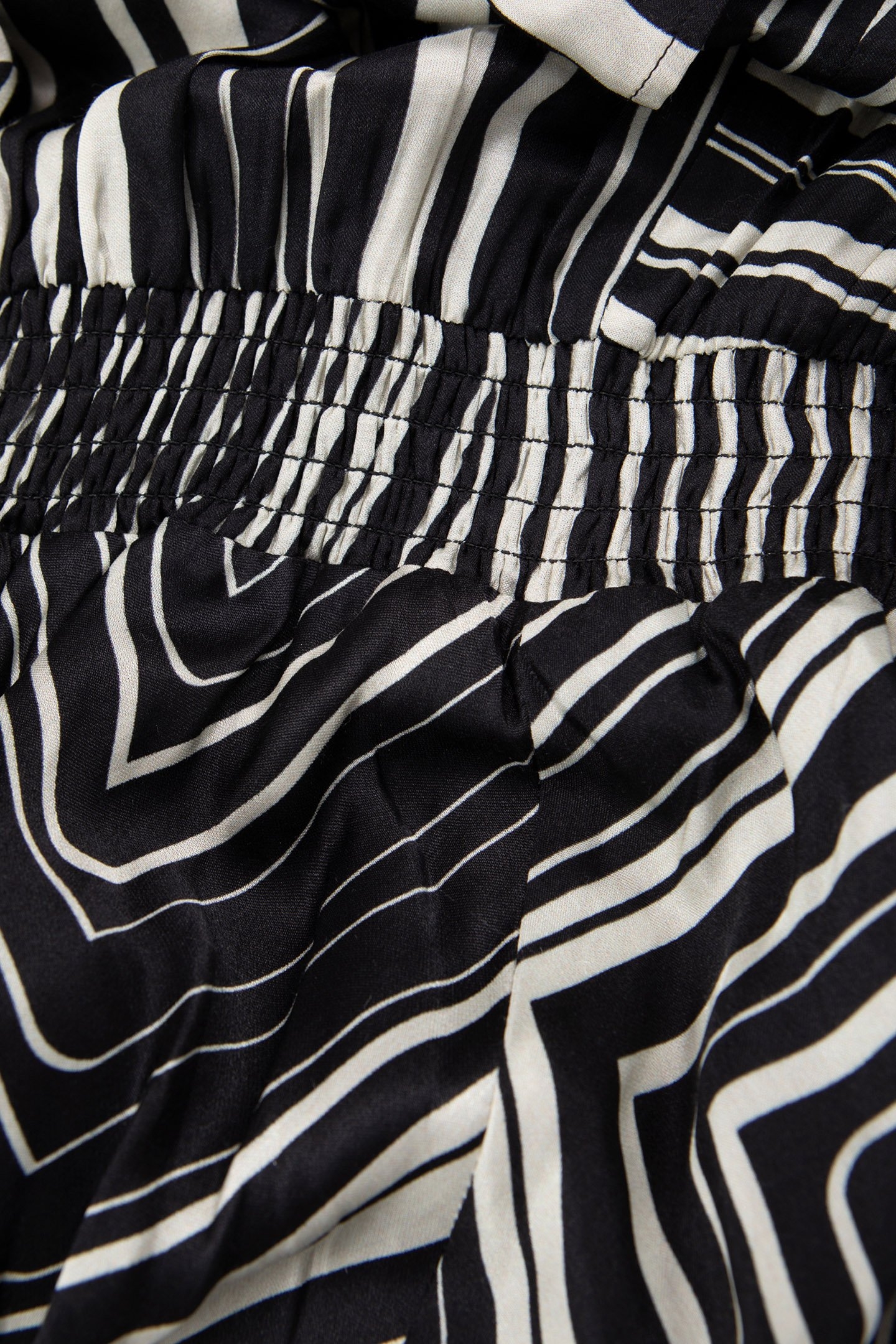 PURE EDITION-BLACK ART DECO LONG DRESS 8