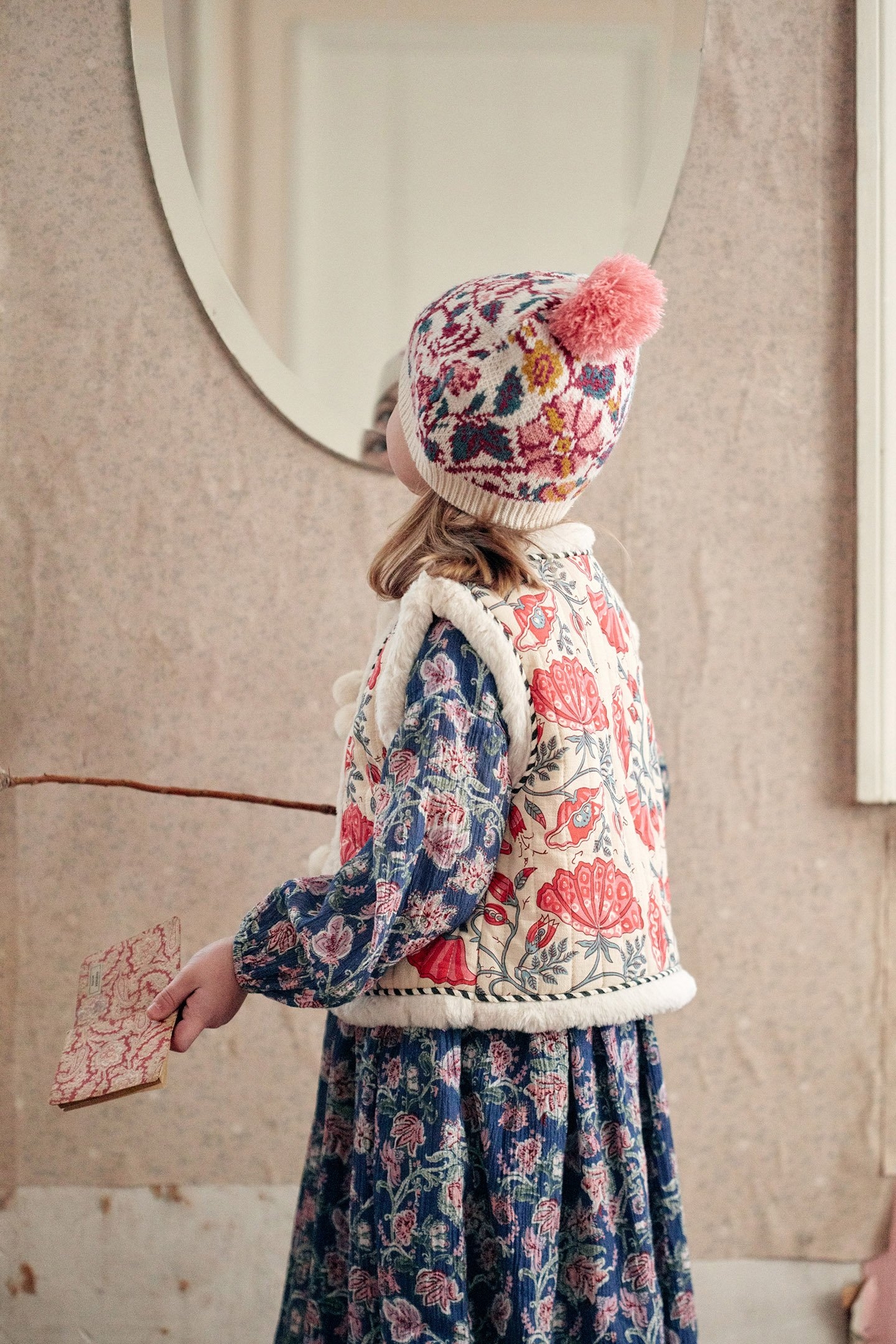 DRESS VEXA BLUE WILD FLOWERS 6