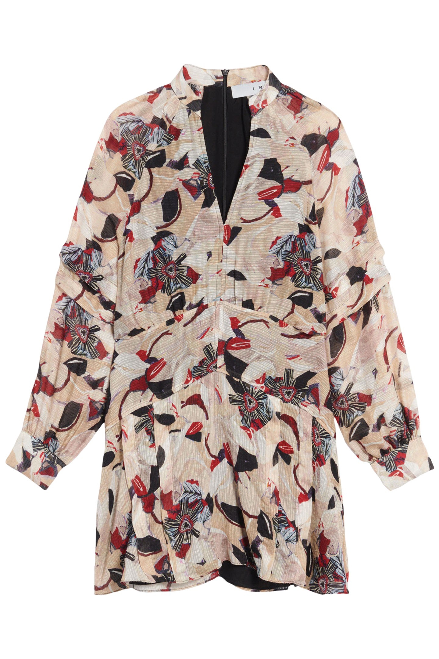 DARSA DRESS BEIGE MULTICO 4