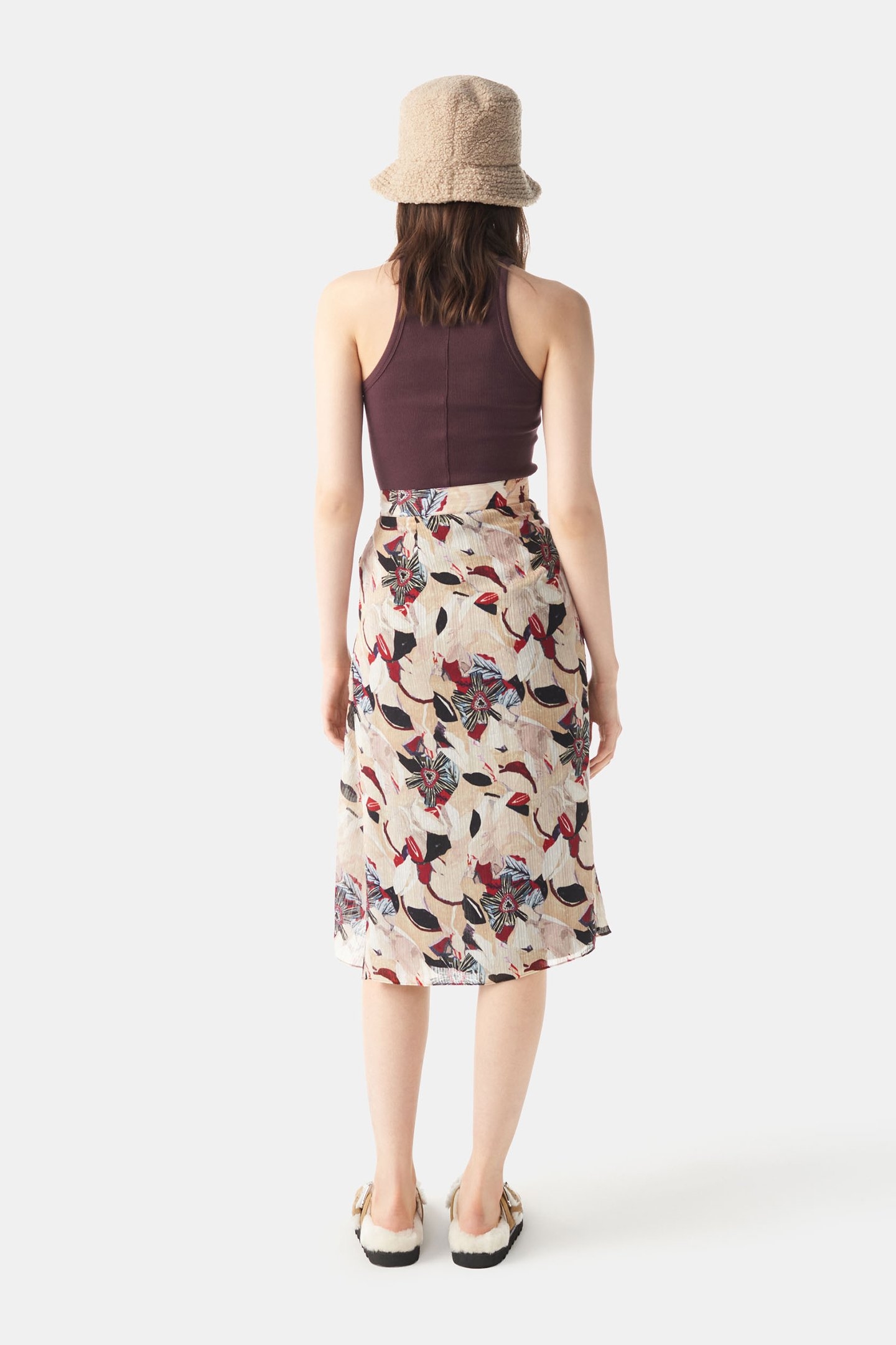 DASSIM SKIRT BEIGE MULTICO 4