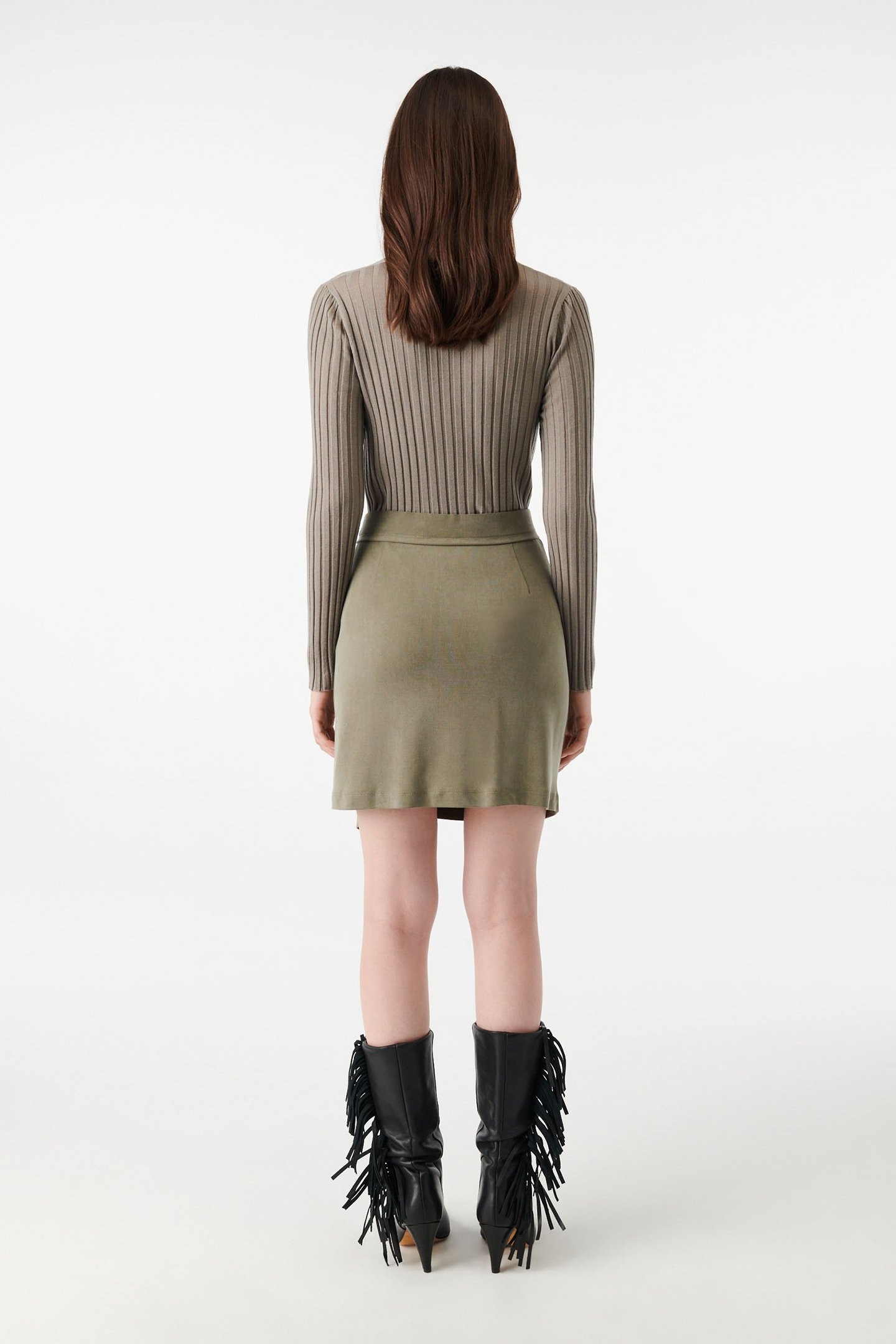 EDMA SKIRT LIGHT KHAKI 4