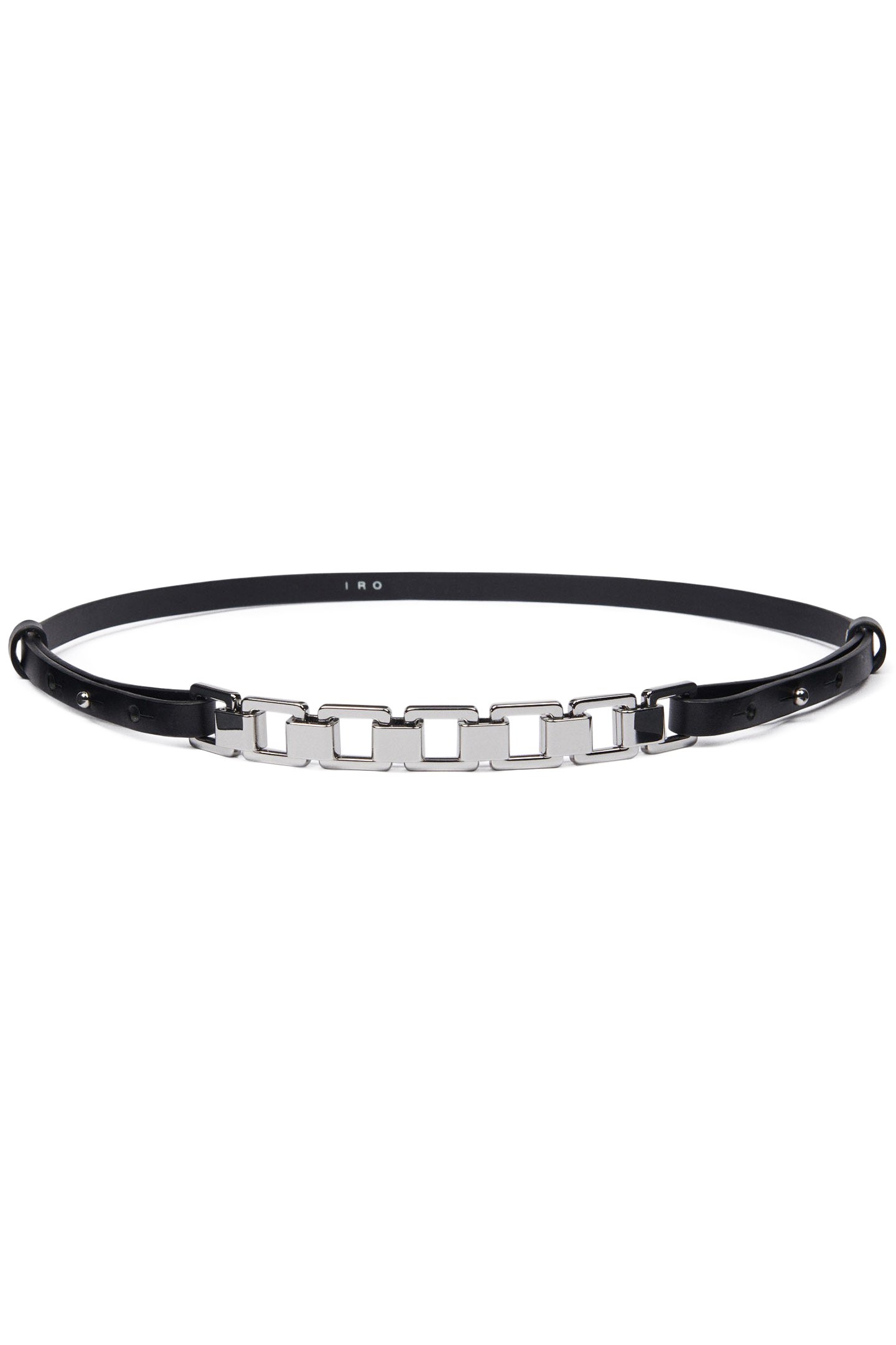 DAISY THIN BELT BLACK 1