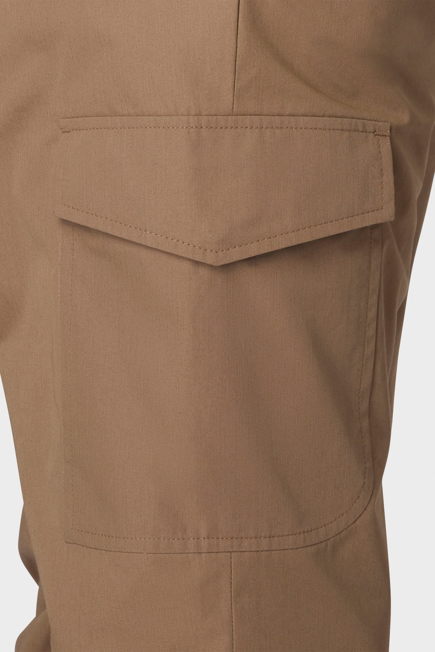 CARGO DRAWSTRING TROUSER HAZELNUT 3