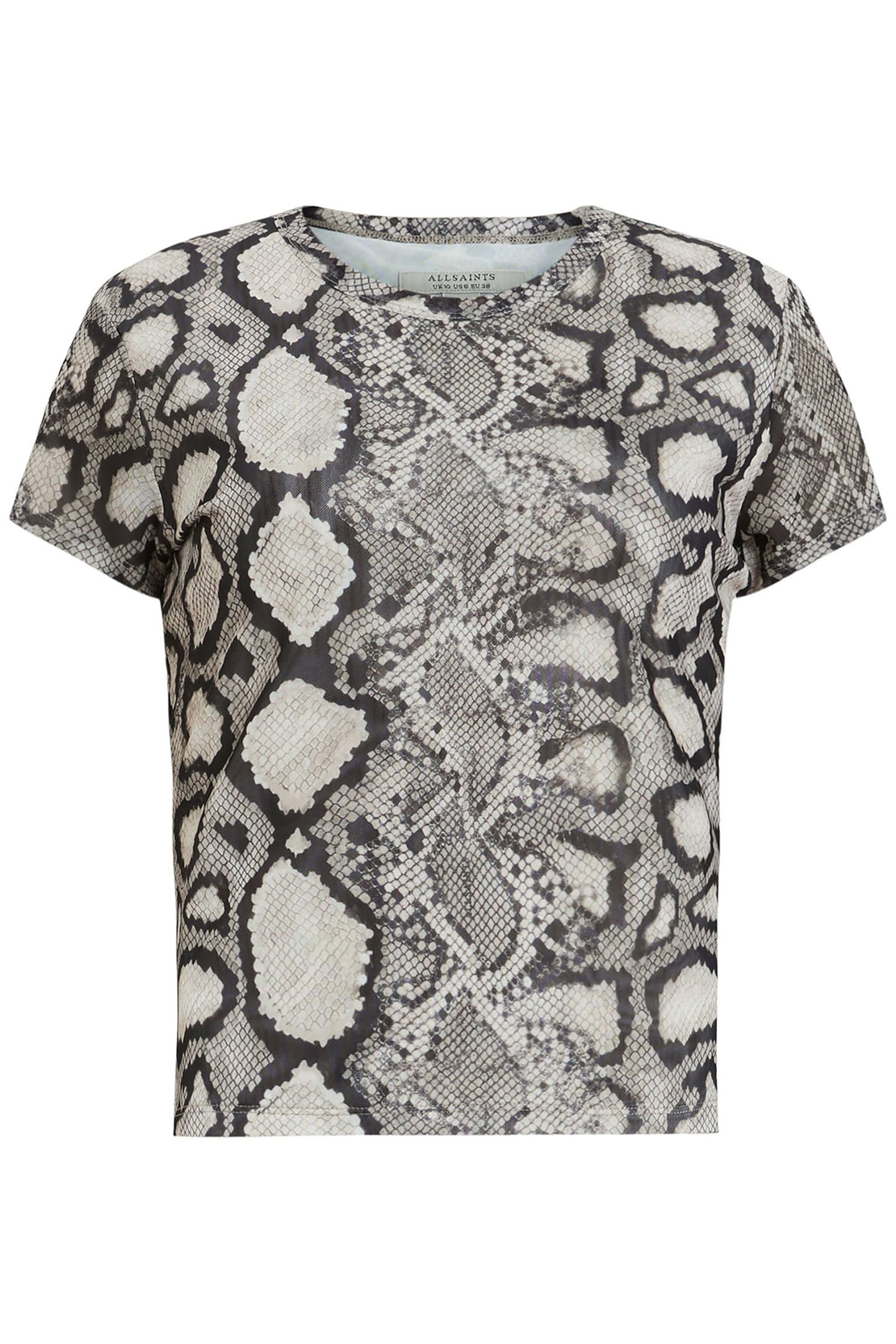 ELLIE MESH TEE FLOW ECRU WHITE 4