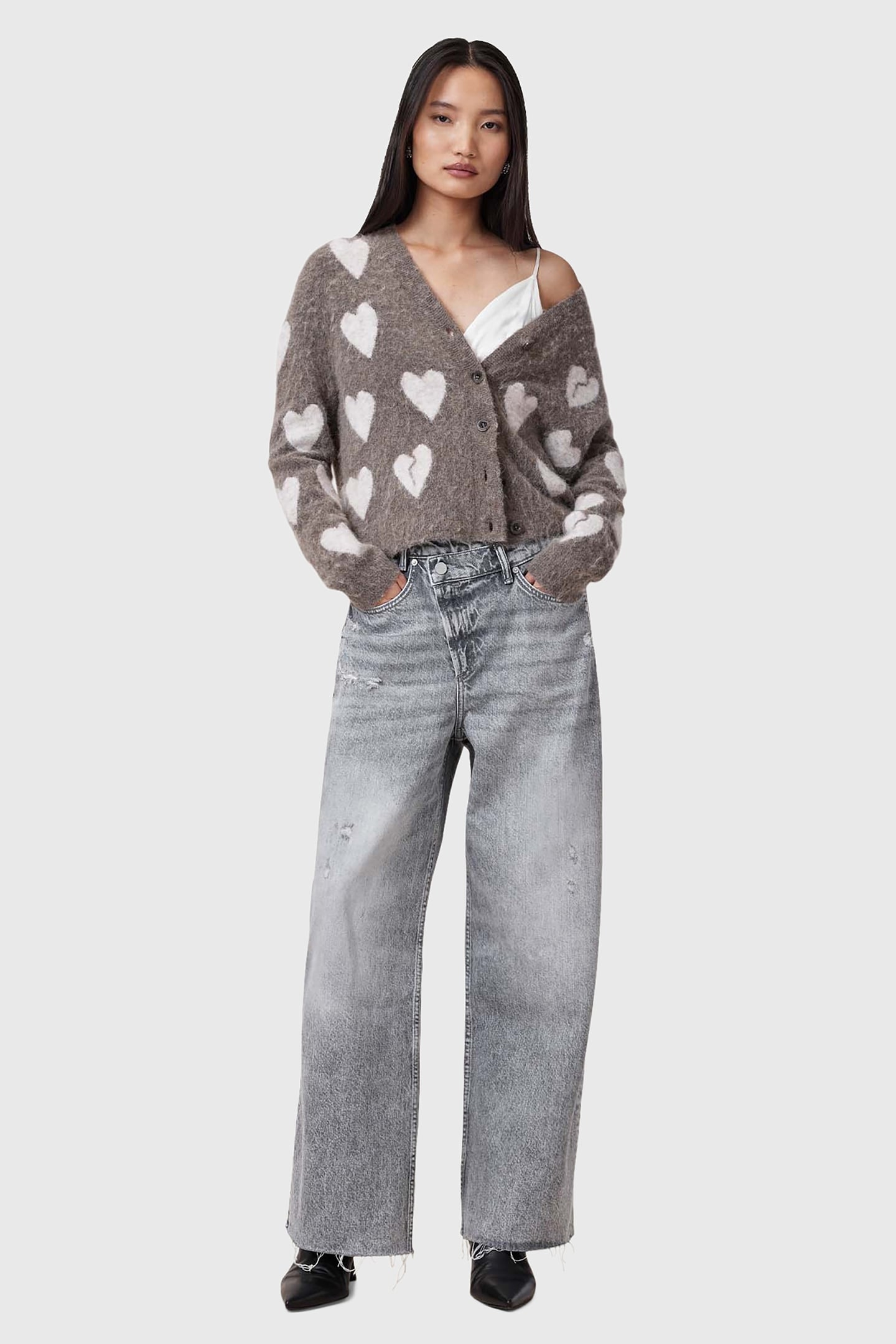 AKI CROSSOVER JEAN WASHED GREY 3