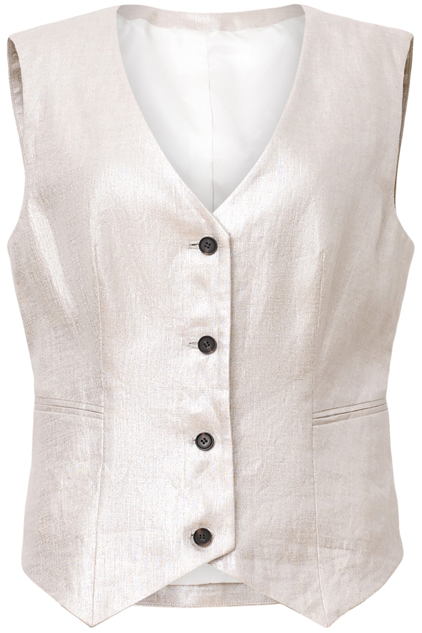 AVERIE WAISTCOAT SILVER GREY 4