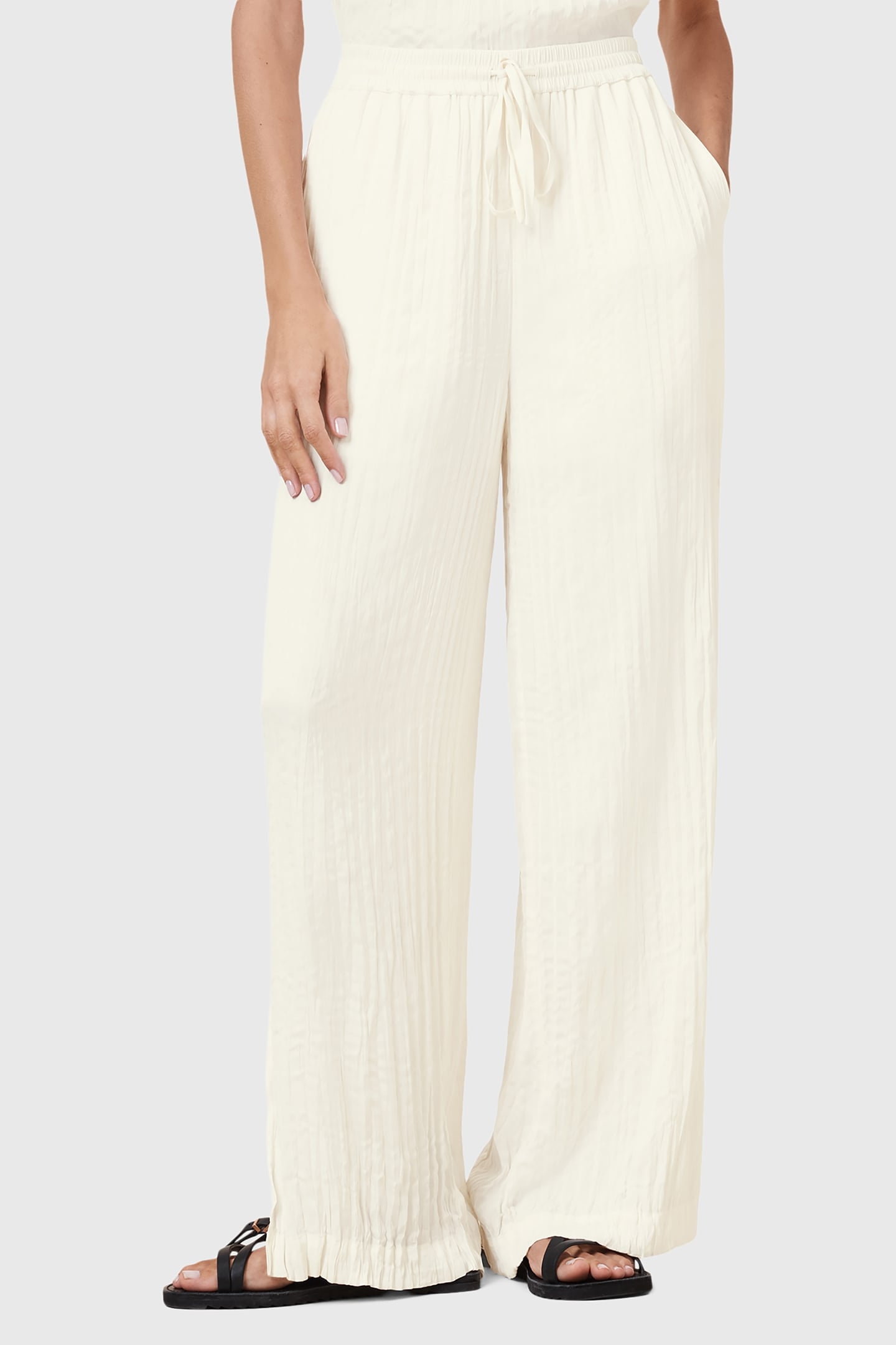 CARAMIN TROUSER GARDENIA CREAM 1