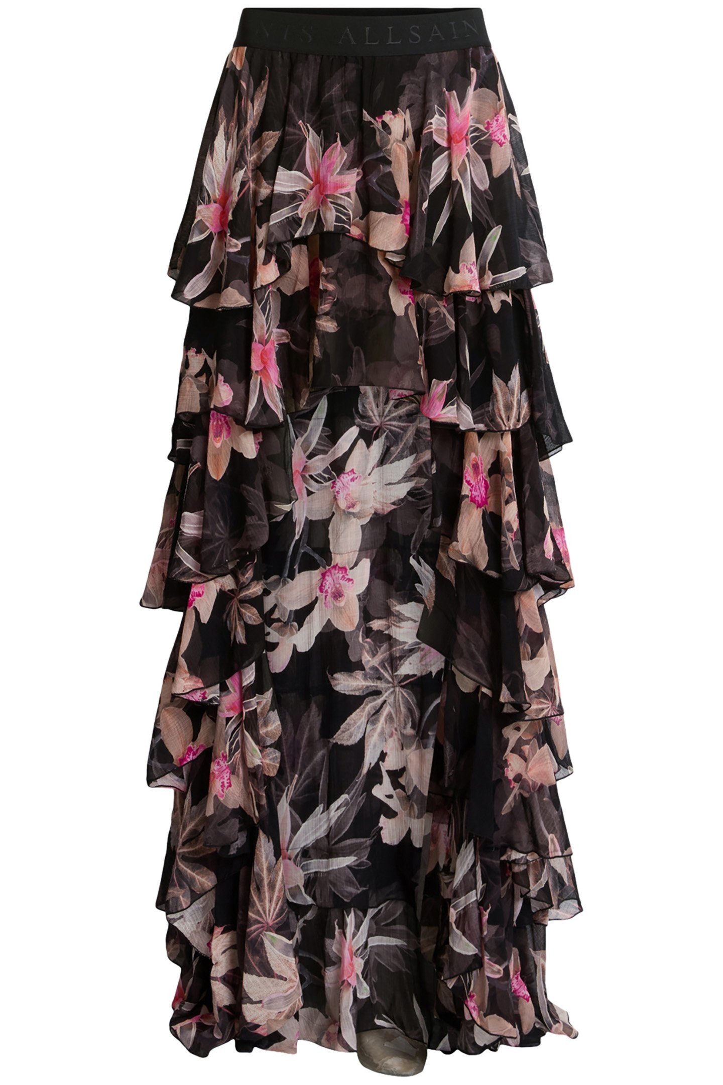 CAVARLY MAXI SKIRT ADENA BLACK 5