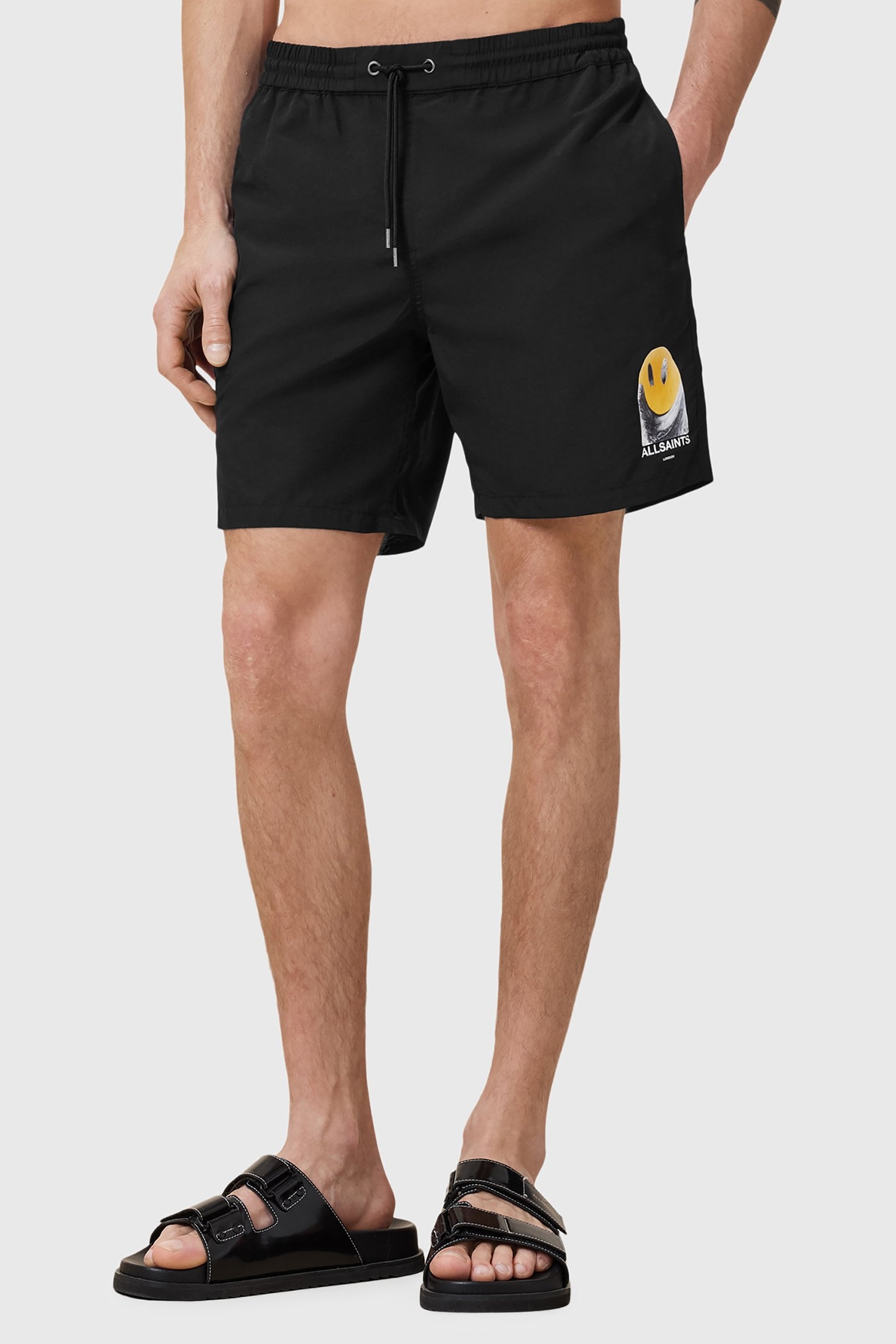 PARTY WAVE SWIMSHORT JET BLACK 1