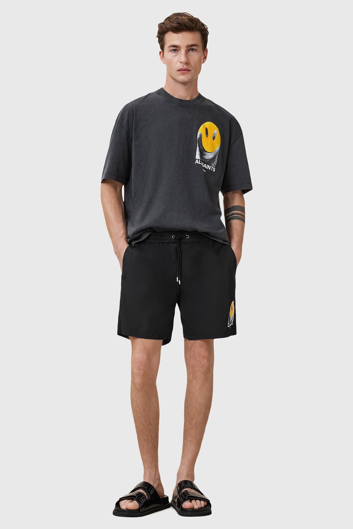 PARTY WAVE SWIMSHORT JET BLACK 3