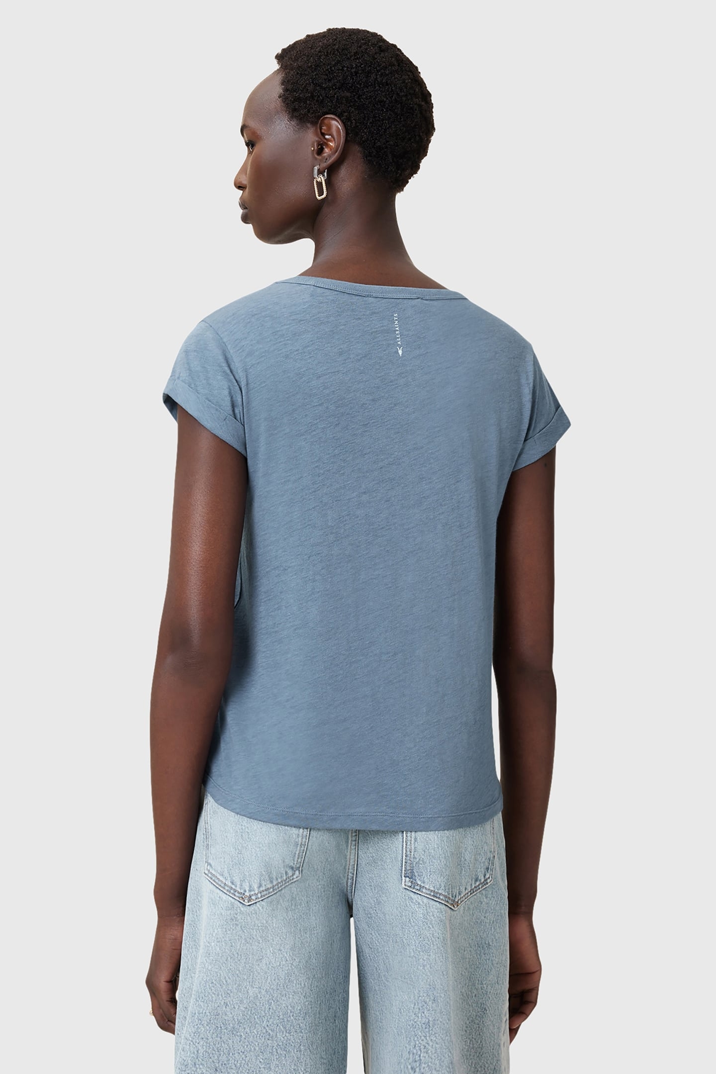 ANNA V TEE FLINT STONE BLUE 2
