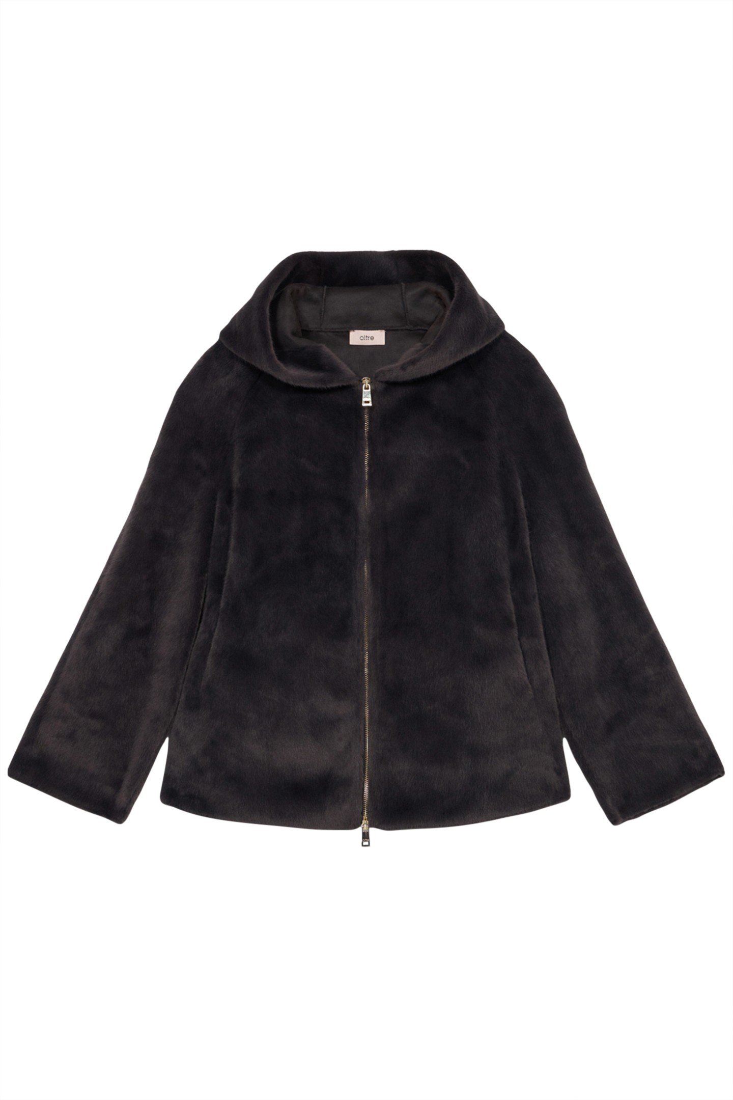 HOODED TEDDY BEAR JACKET GREY 3