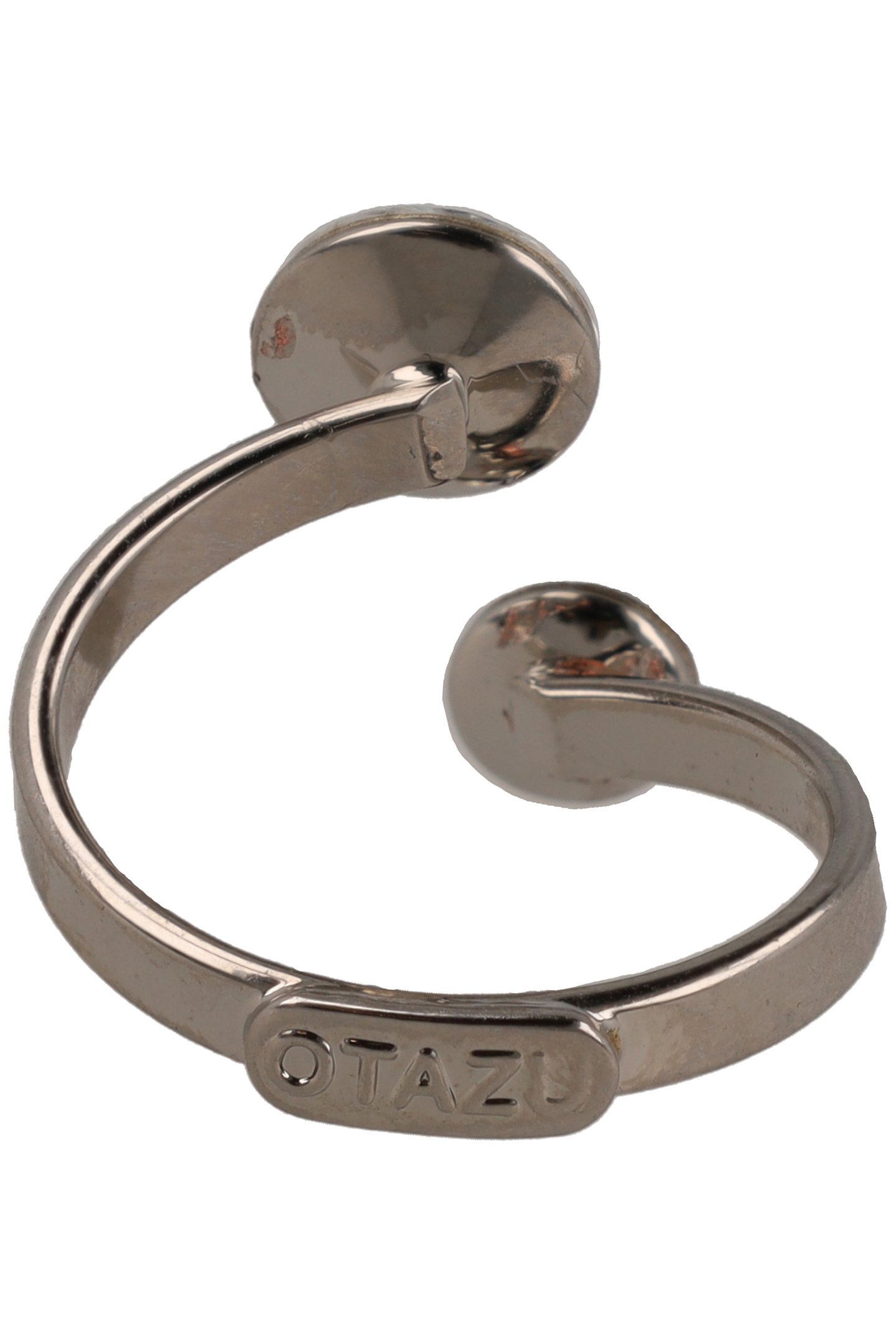 CLASSIC DISC RING - RHODIUM 3