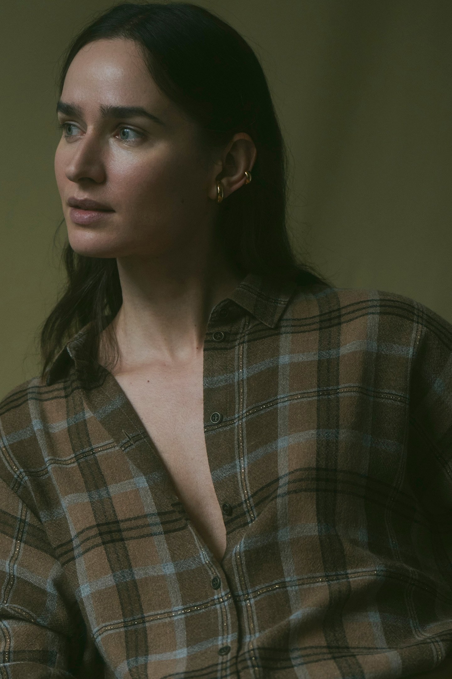 DAISY BLOUSE BROWN 7