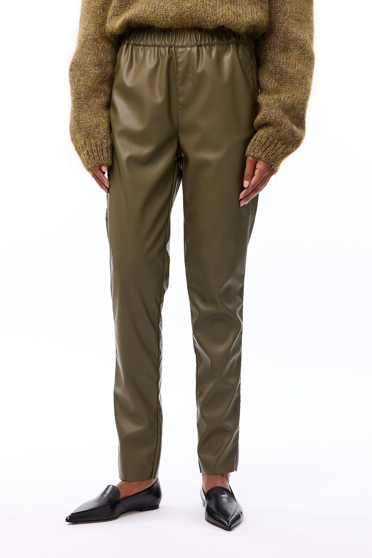 COLETTE PANTS DARK OLIVE 1
