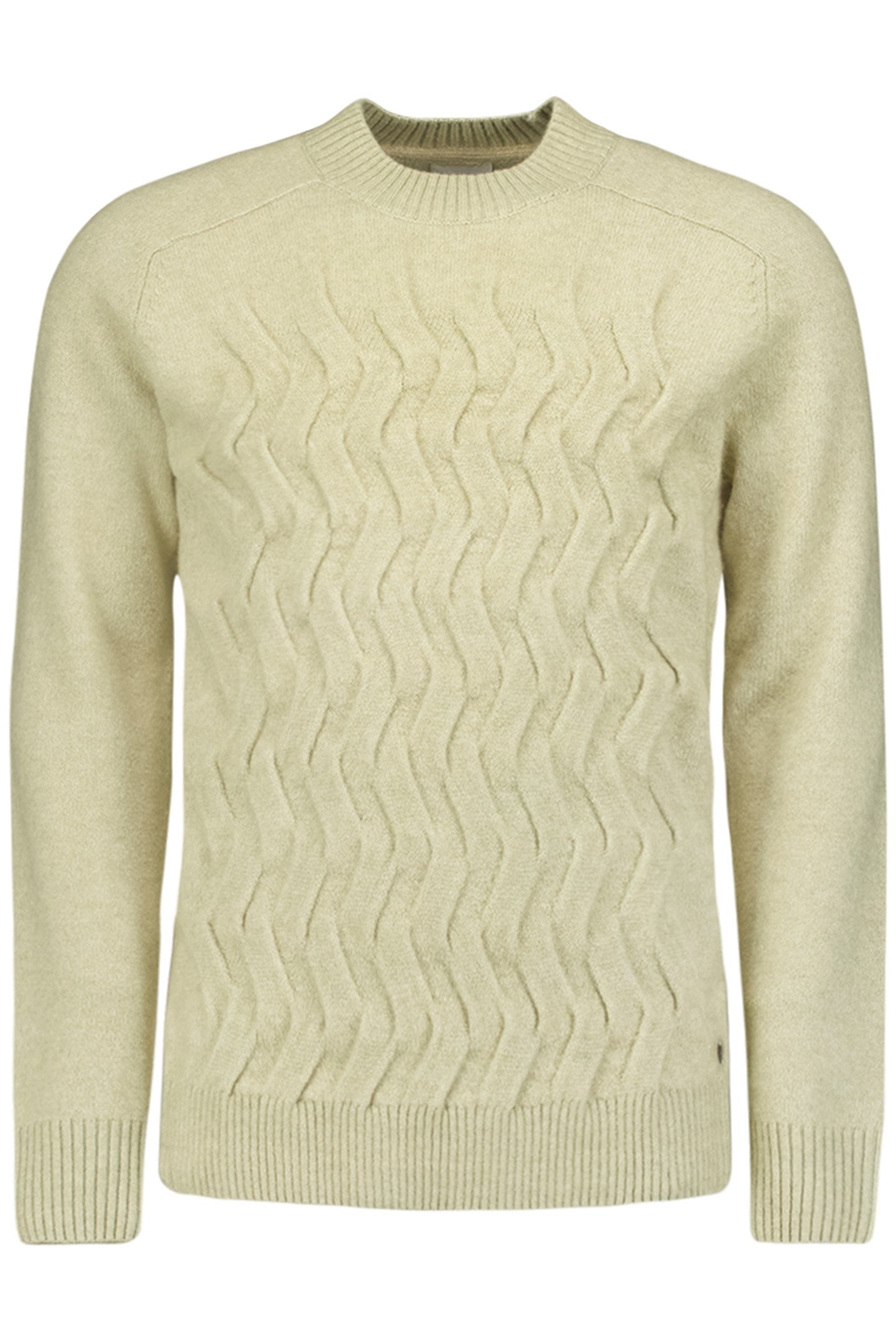 PULLOVER CREWNECK 2 COLOURED JACQUARD WITH WOOL CEMENT 4