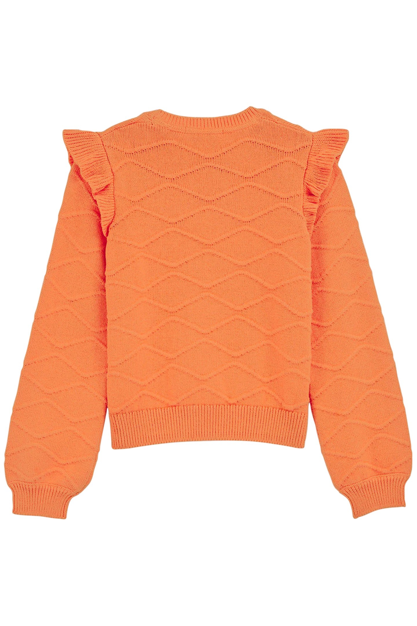 KNITTED PULLOVER CORAL PINK 4