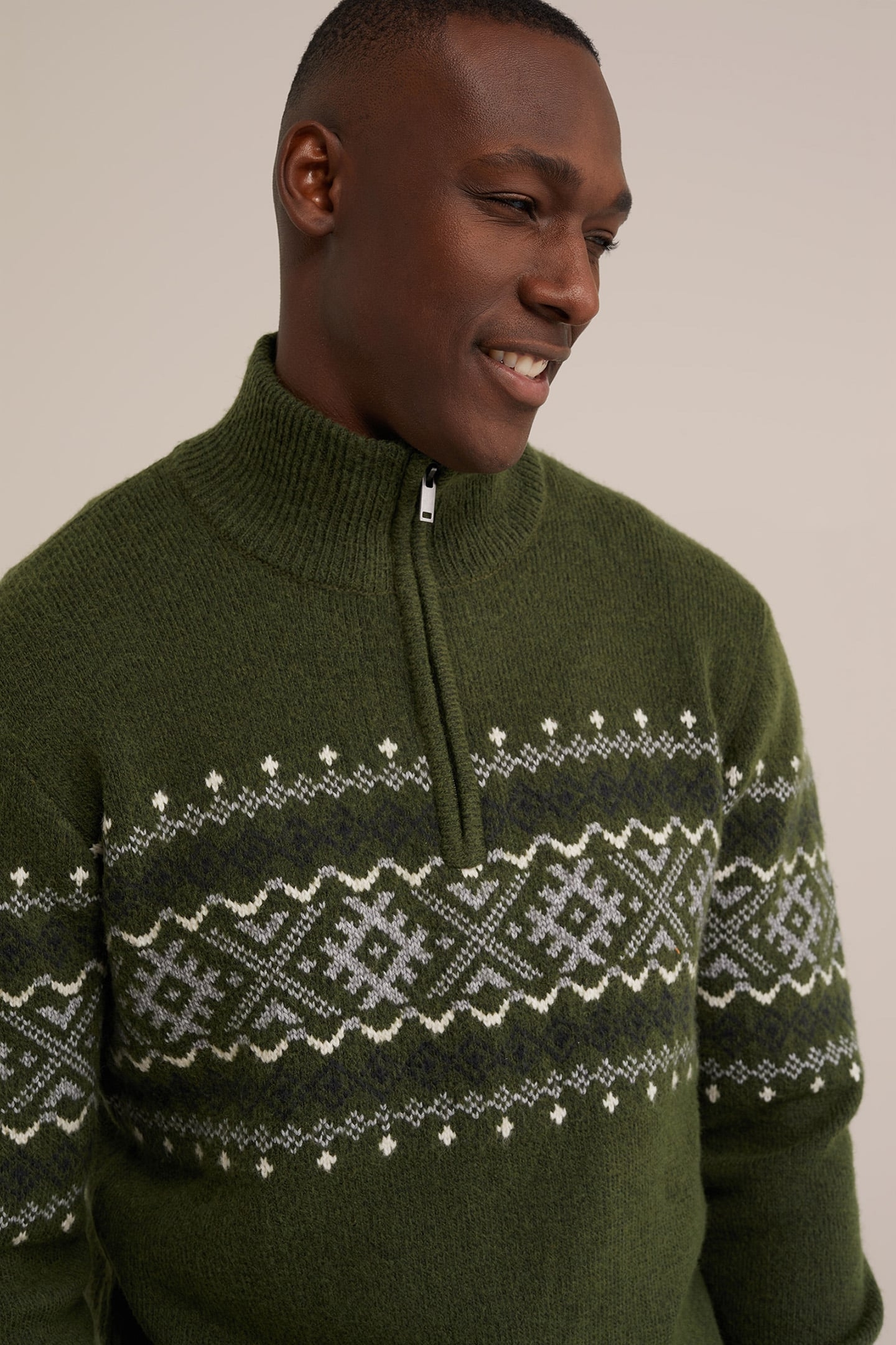 PULLOVER DARK GREEN 5