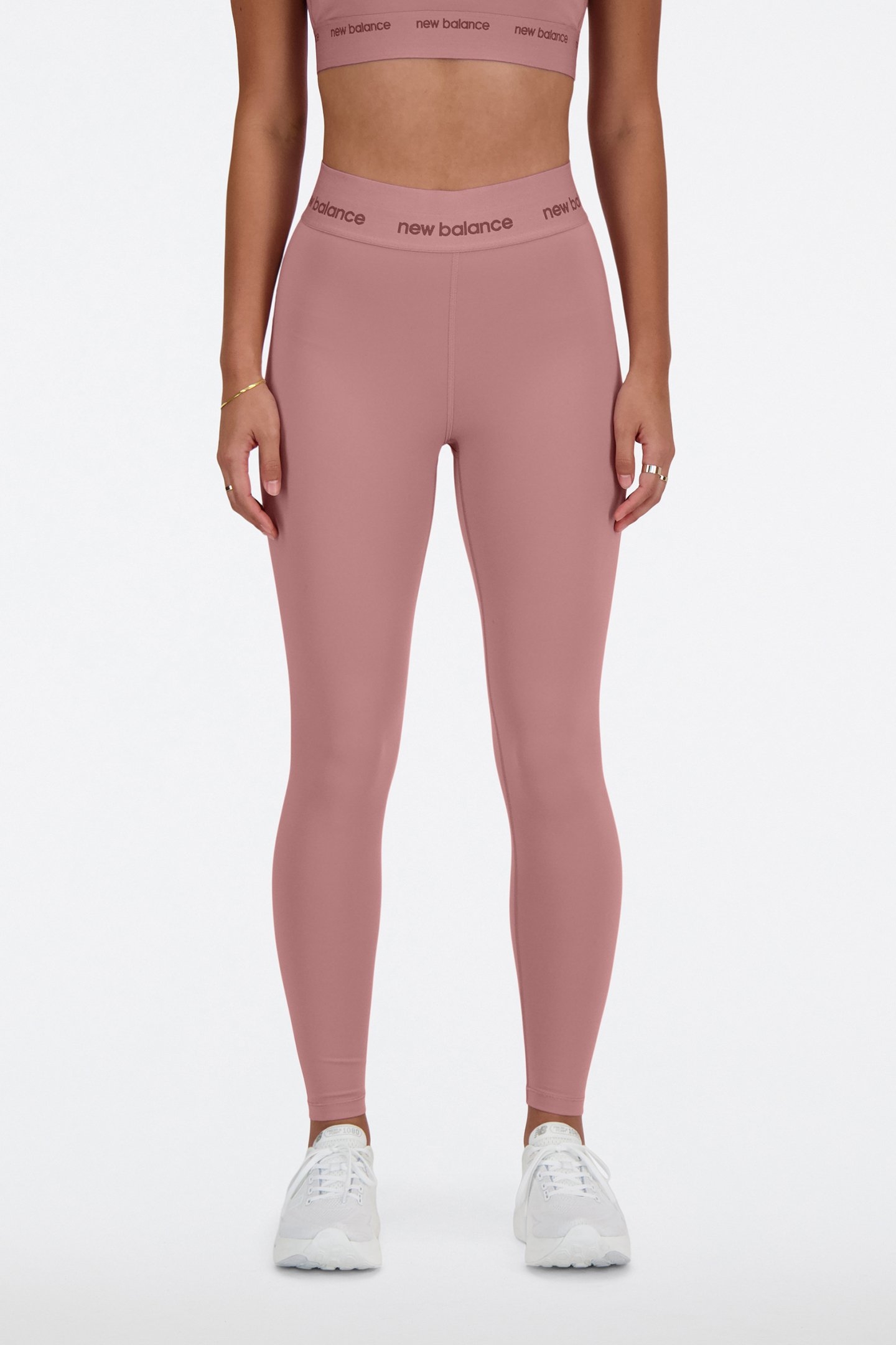 NB SLEEK HIGH RISE SPORT LEGGING ROSEWOOD 1