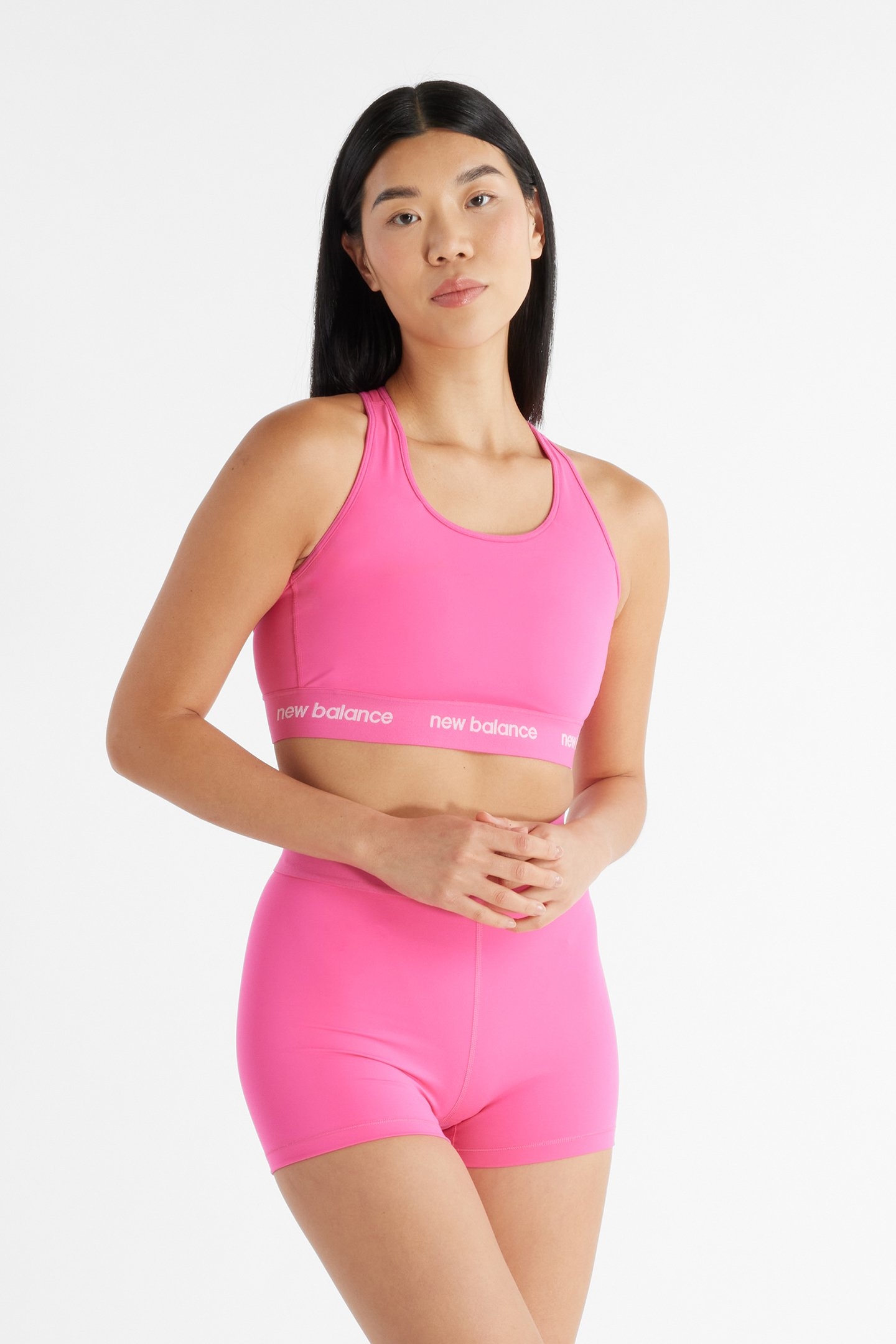 NB SLEEK MEDIUM SUPPORT SPORTS PINK 1