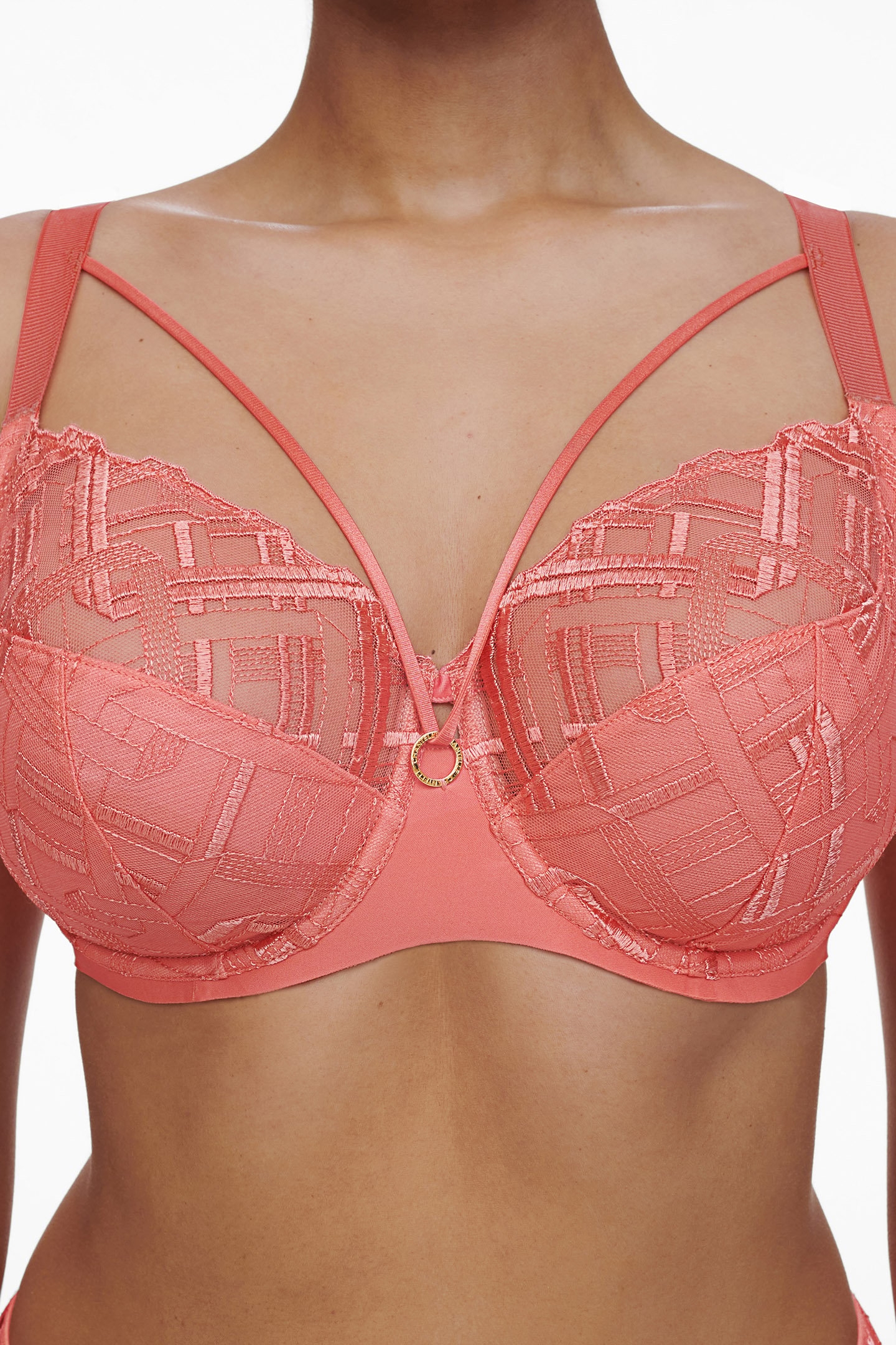 GRAPHIC SUPPORT BRA ORANGE 6