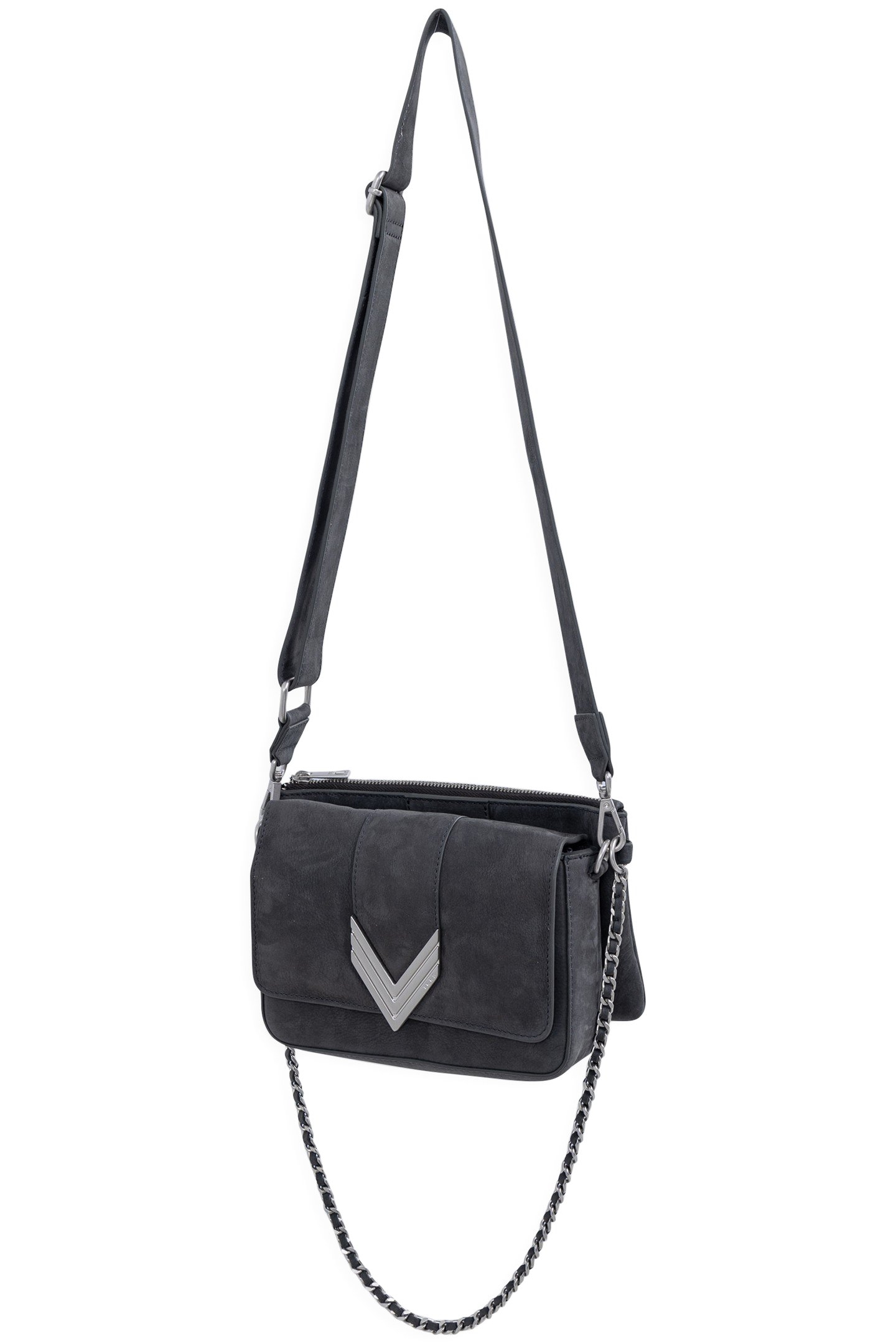 THE 111 BOTZARIS GREY NUBUCK LEATHER ANTHRACITE 3