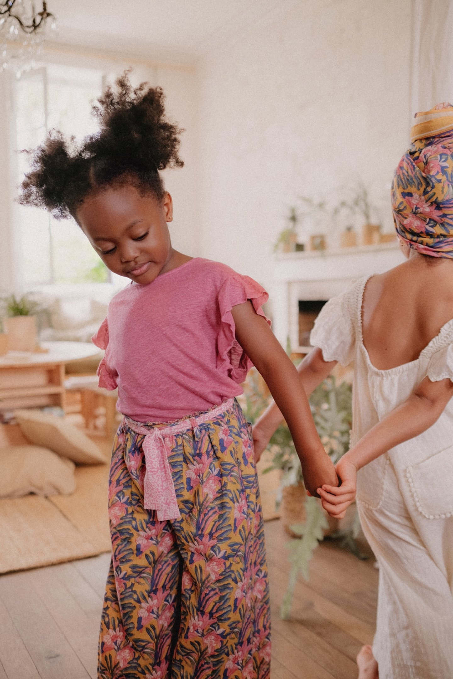 PANTS AMANDINE HONEY FLOWER 2