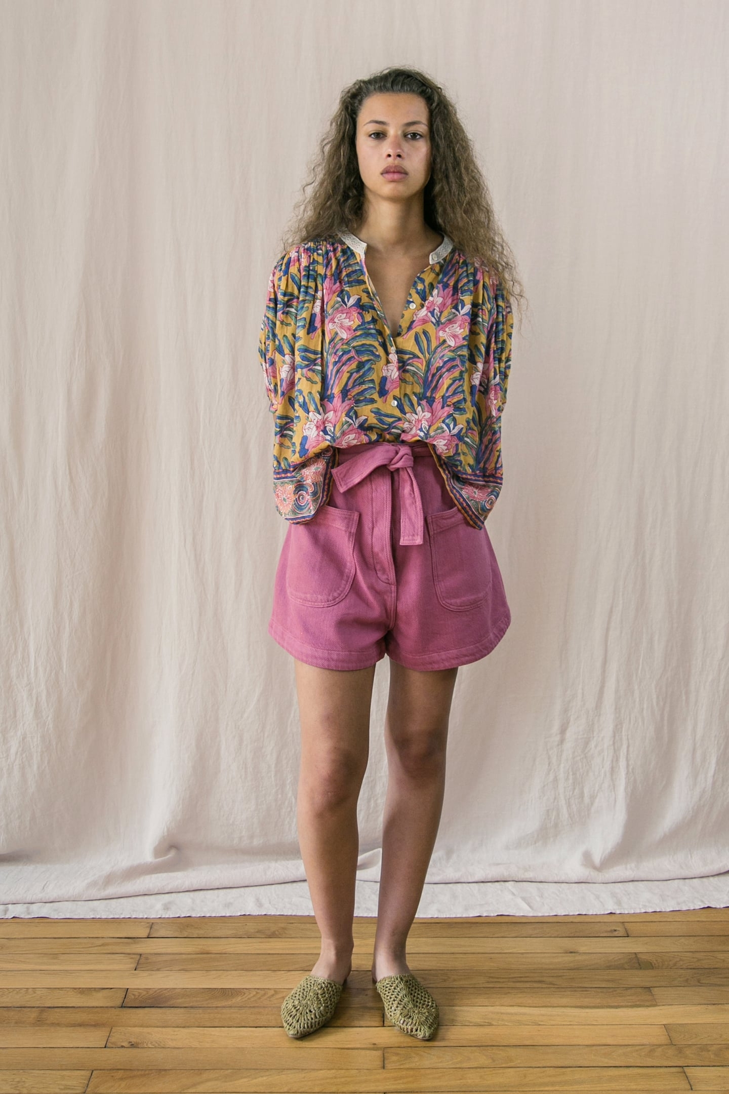 BLOUSE JULIE HONEY FLOWER 4