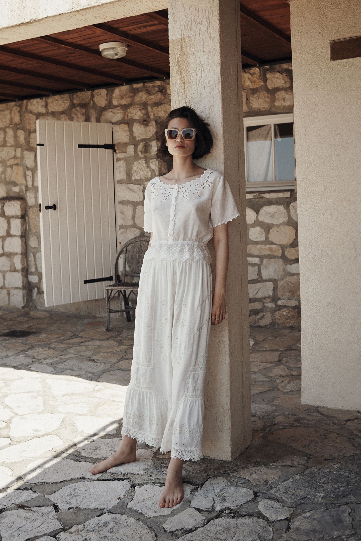 BLOUSE HELENE OFF WHITE 1